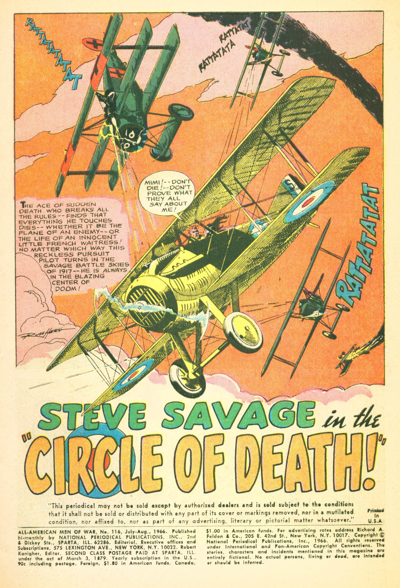 Read online All-American Men of War comic -  Issue #116 - 3