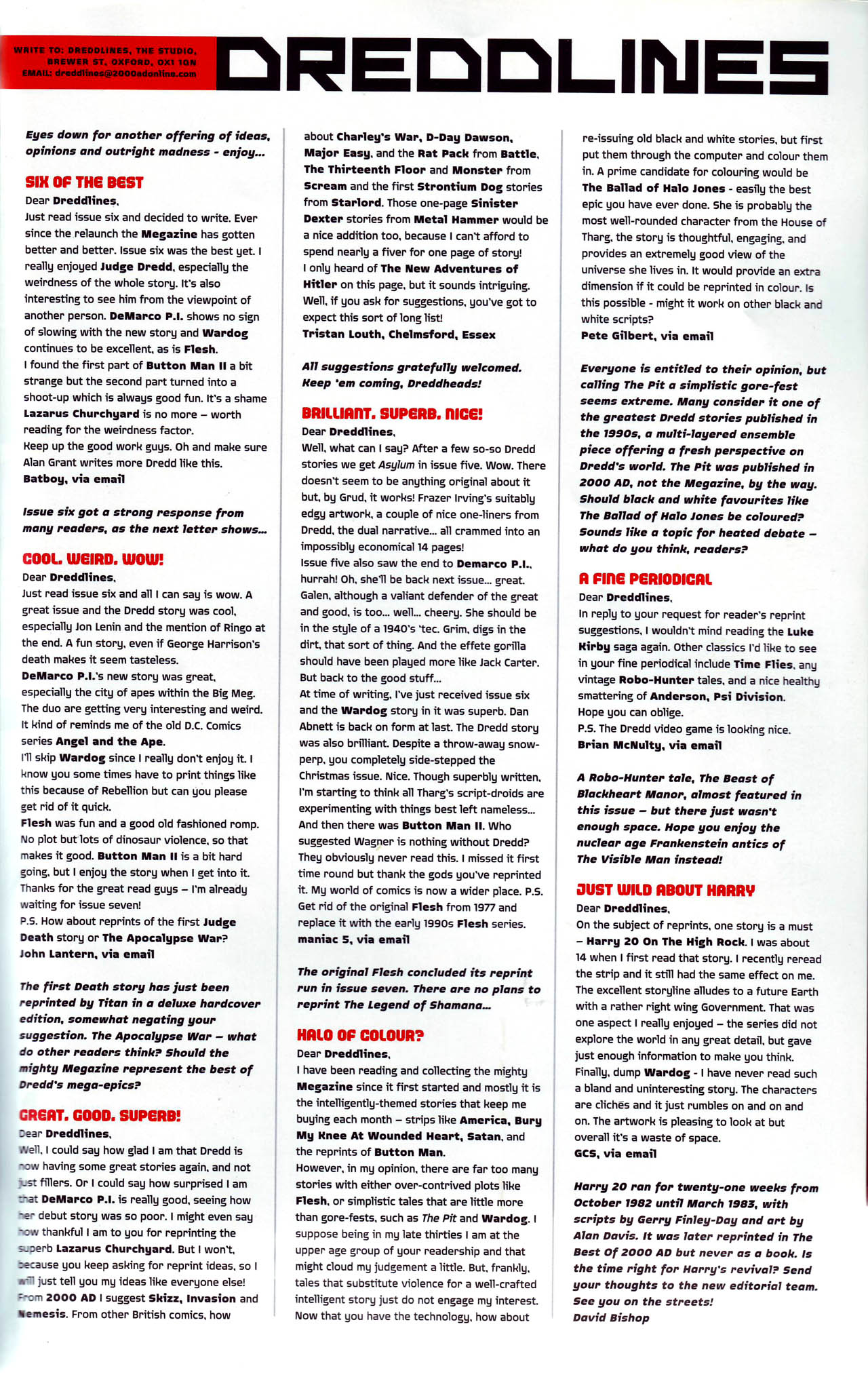Read online Judge Dredd Megazine (vol. 4) comic -  Issue #8 - 99