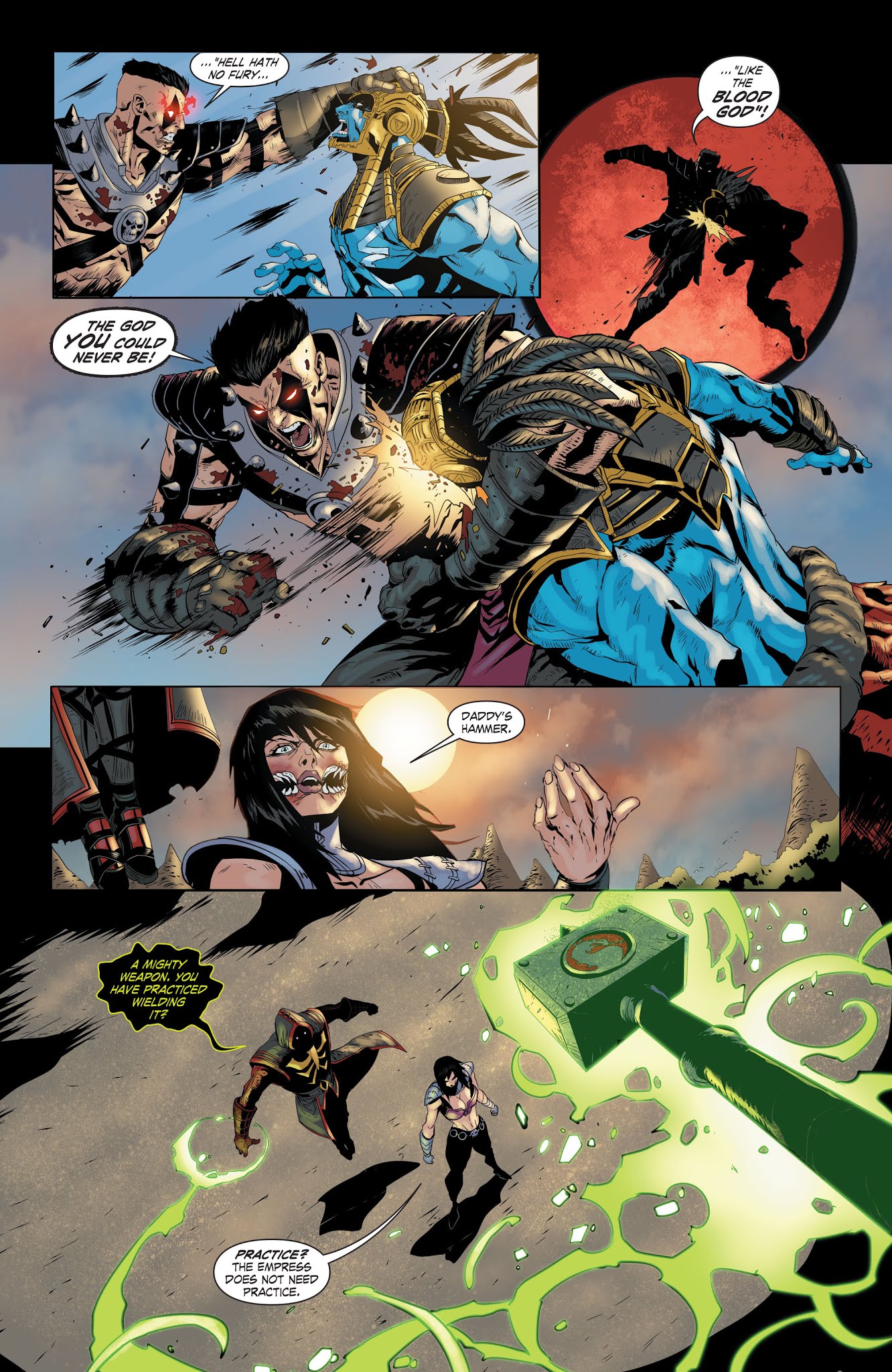 Read online Mortal Kombat X [I] comic -  Issue # _TPB 3 - 20