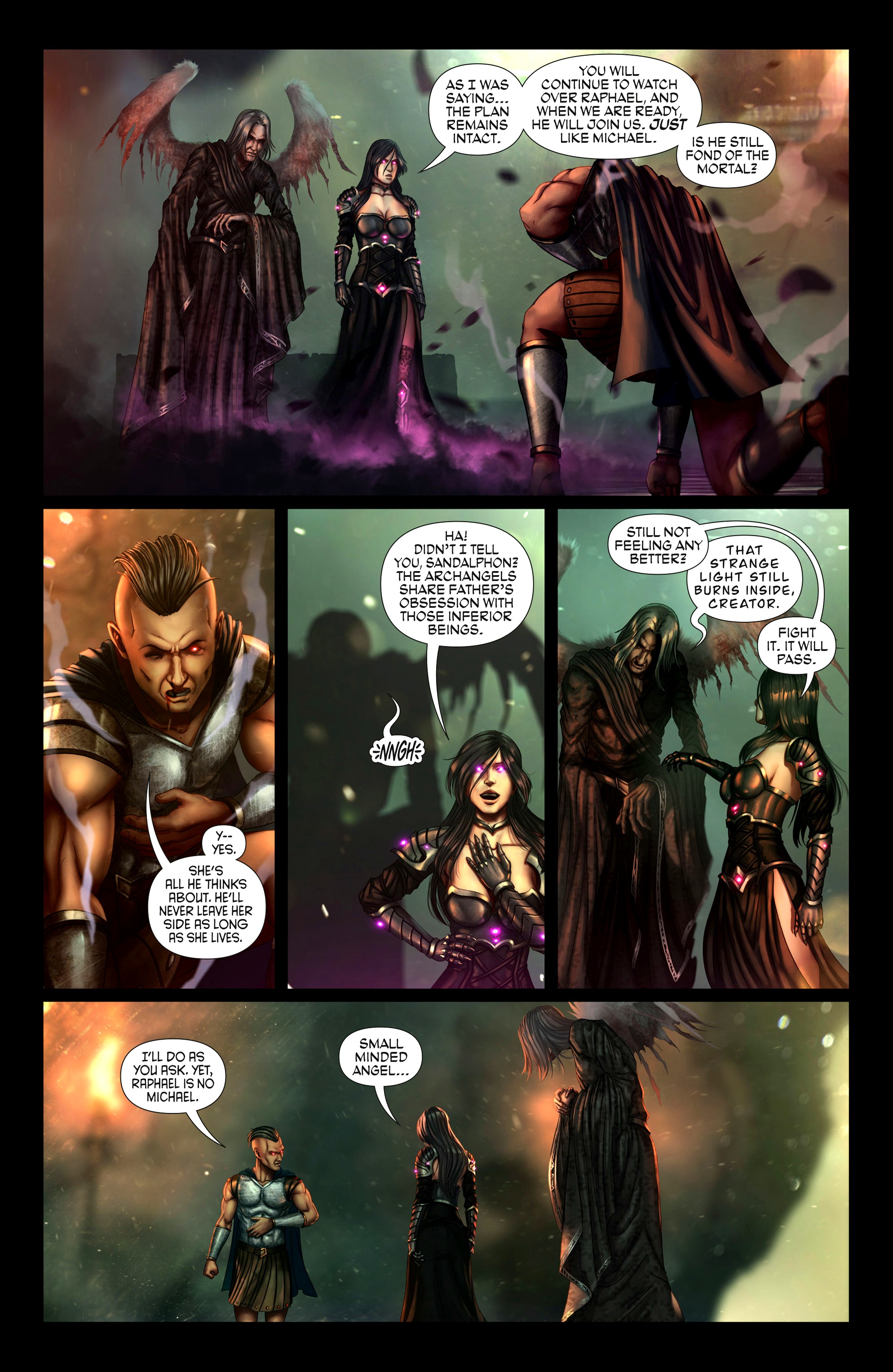 Read online Knights of the Golden Sun comic -  Issue #3 - 17