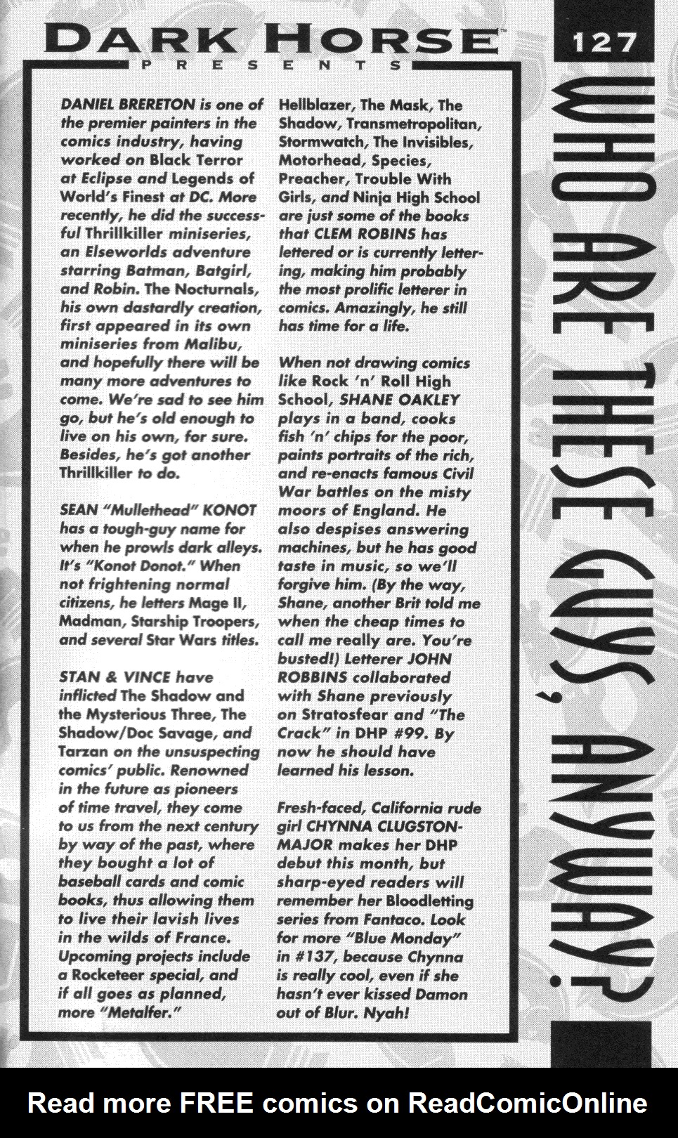 Read online Dark Horse Presents (1986) comic -  Issue #127 - 32