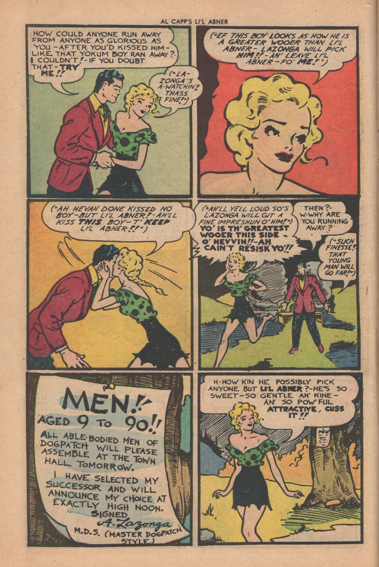 Read online Li'l Abner Comics comic -  Issue #82 - 10