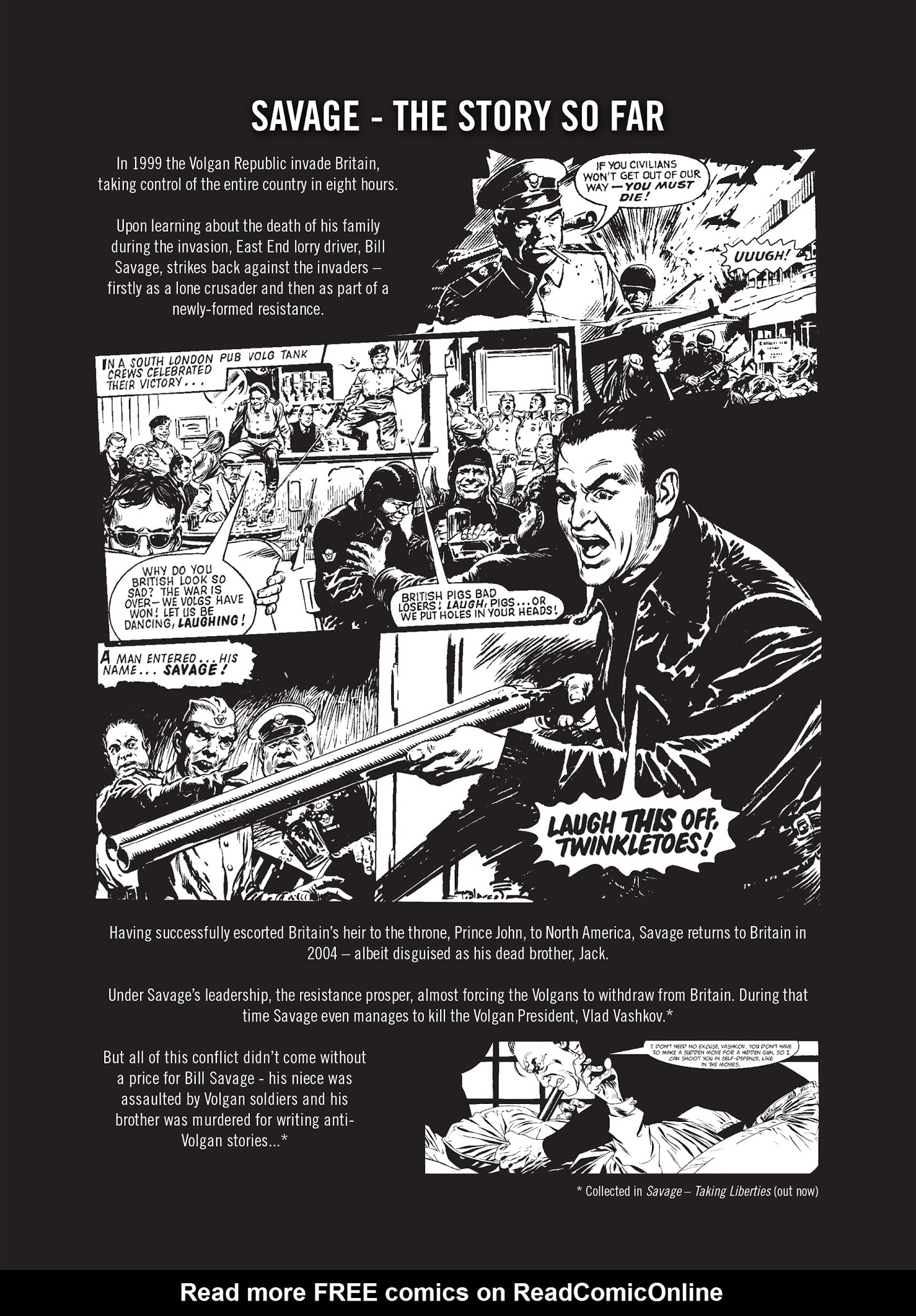 Read online Savage (2000 AD) comic -  Issue # TPB 2 (Part 1) - 4