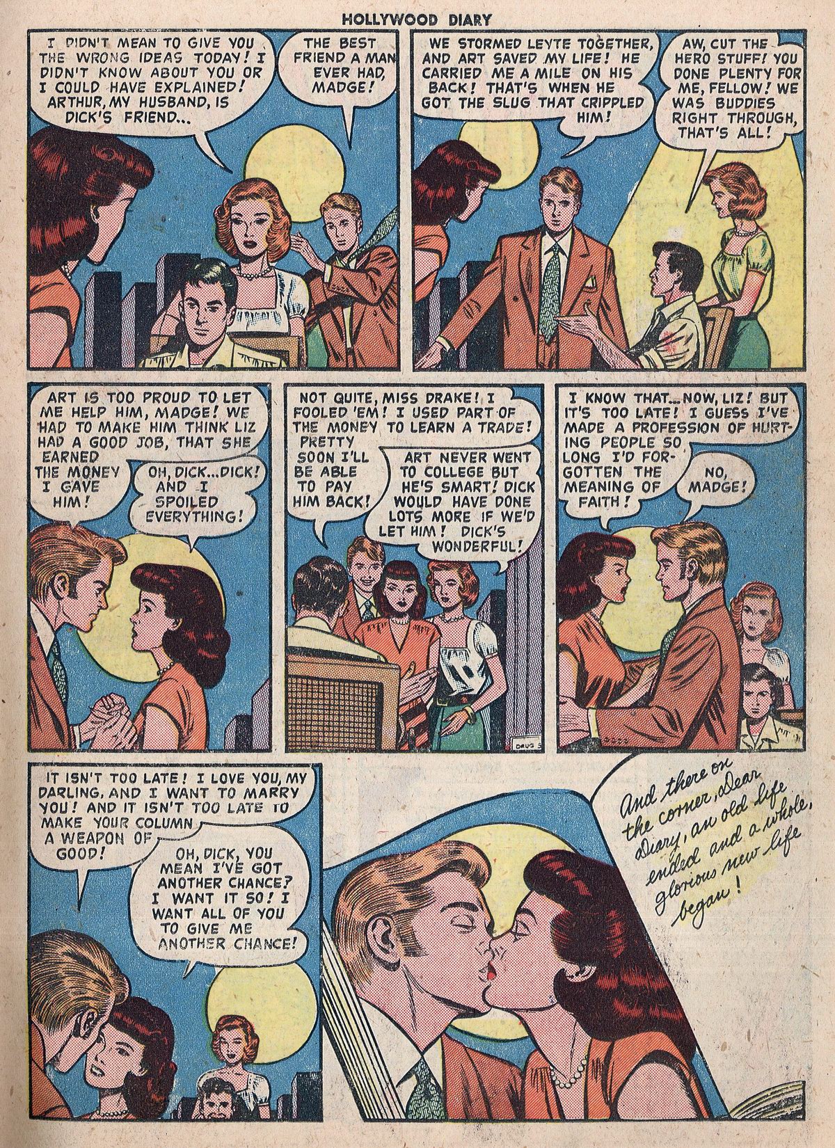 Read online Hollywood Diary comic -  Issue #1 - 11