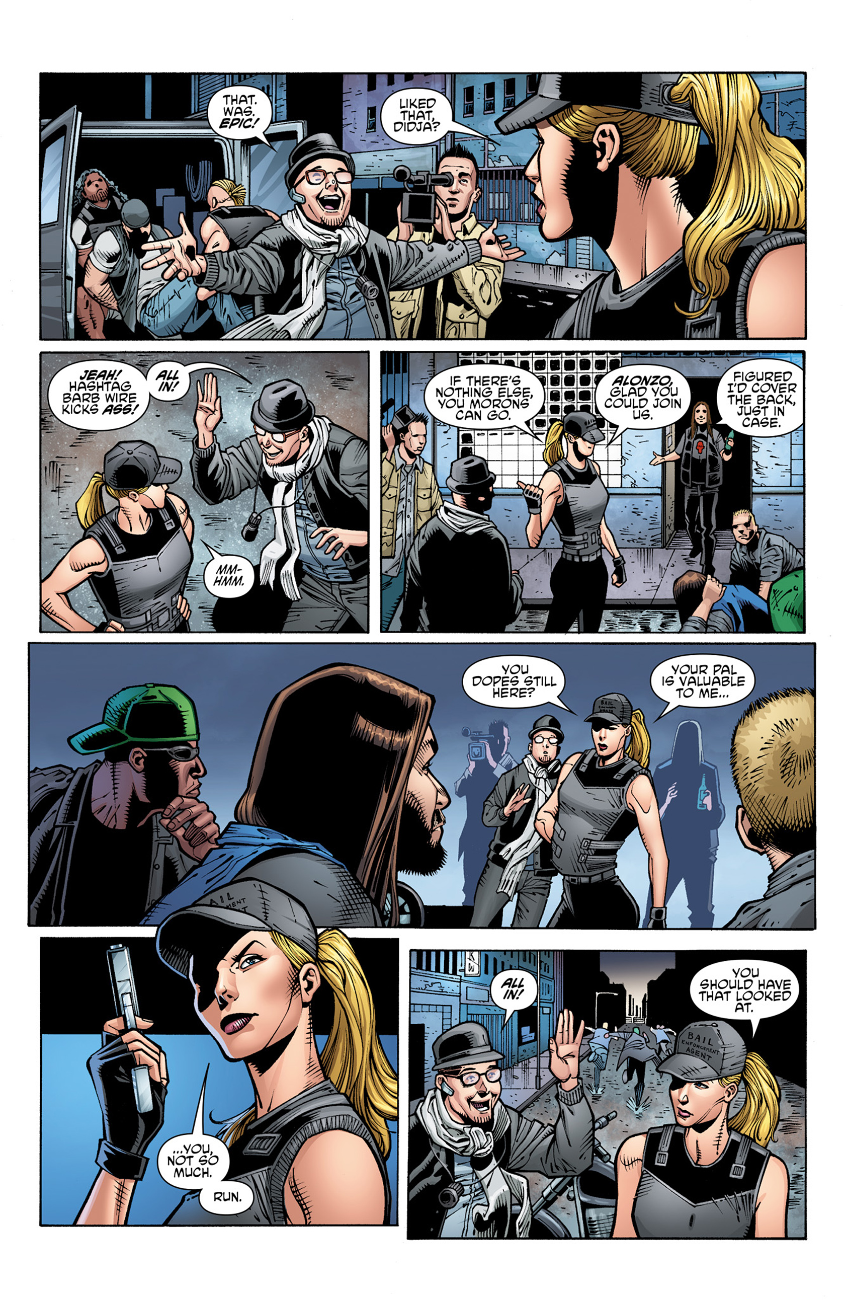 Read online Barb Wire (2015) comic -  Issue #1 - 8