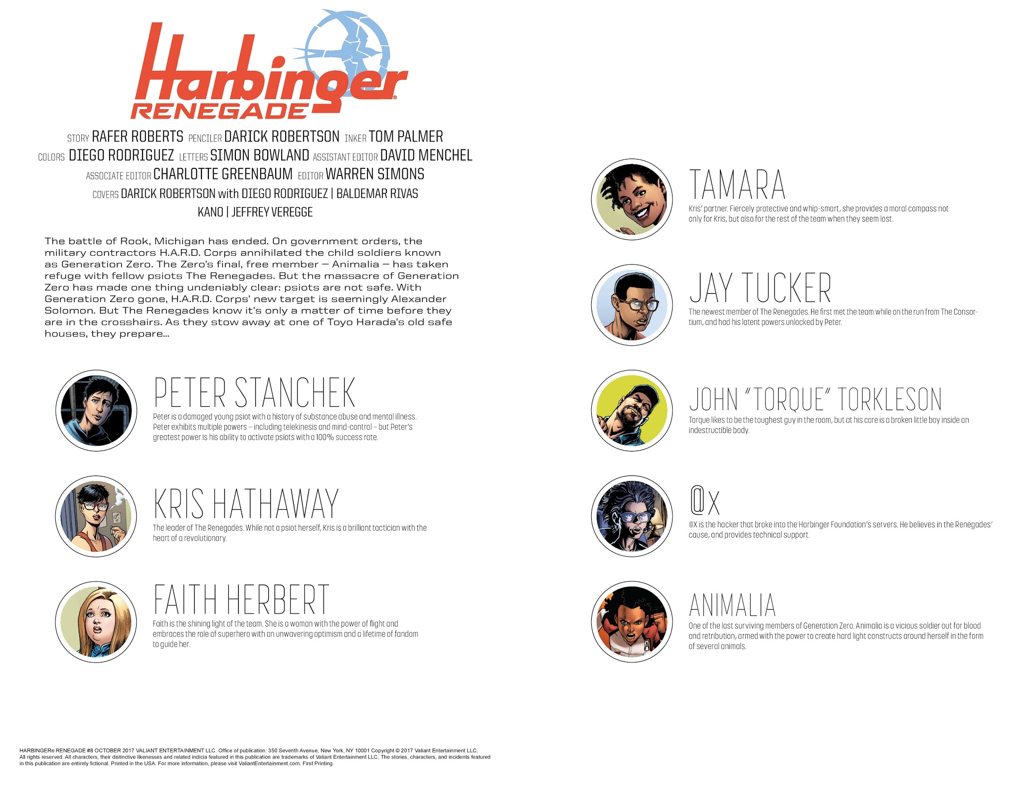 Read online Harbinger Renegade comic -  Issue #8 - 2
