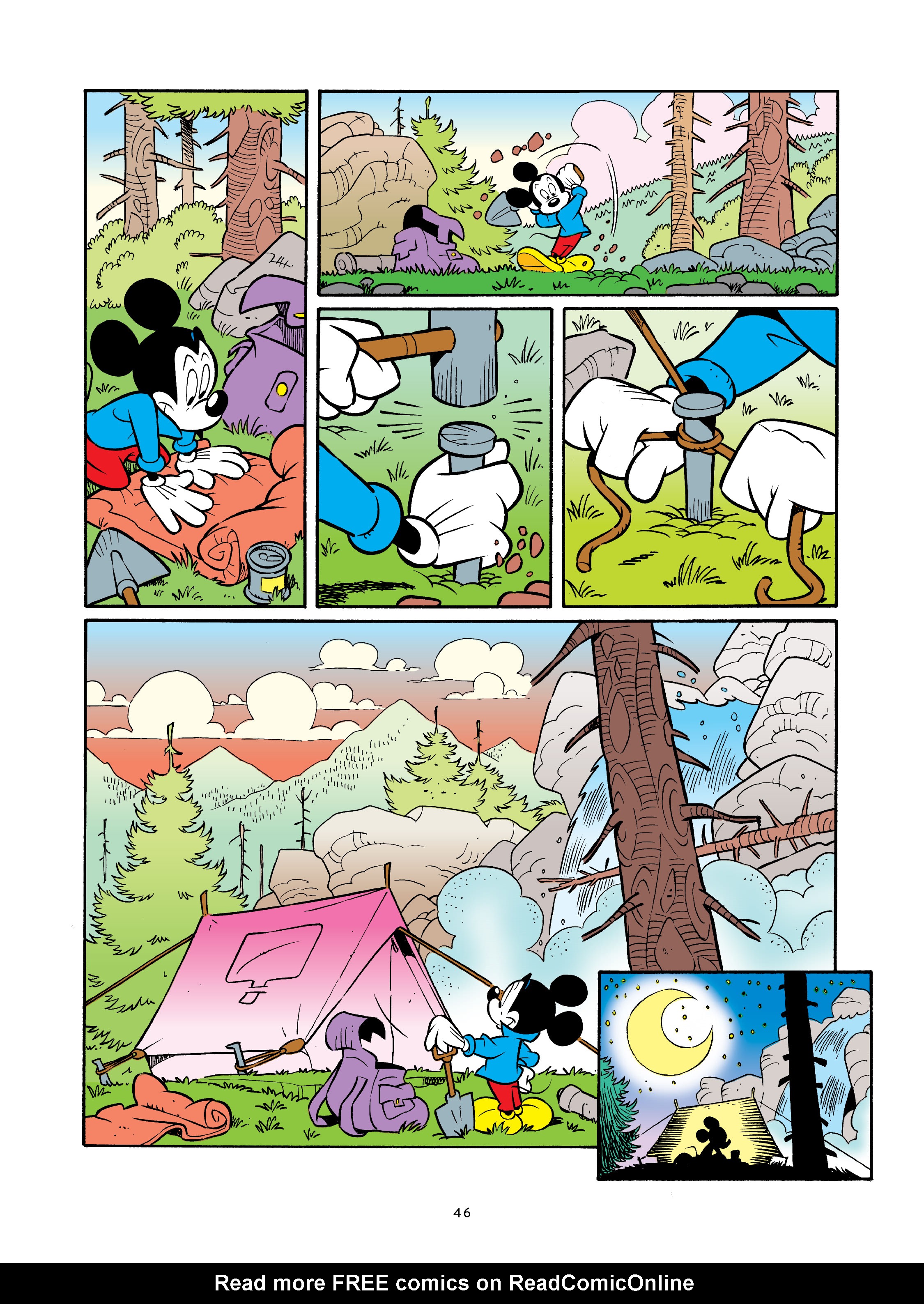 Read online Walt Disney's Mickey and Donald: "For Whom the Doorbell Tolls" and Other Tales Inspired by Hemingway comic -  Issue # TPB (Part 1) - 47