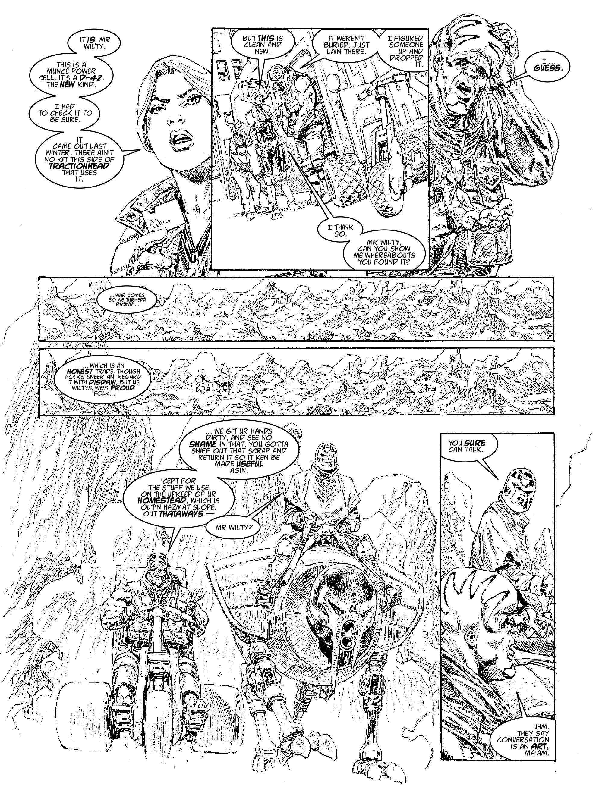 Read online Judge Dredd Megazine (Vol. 5) comic -  Issue #383 - 56