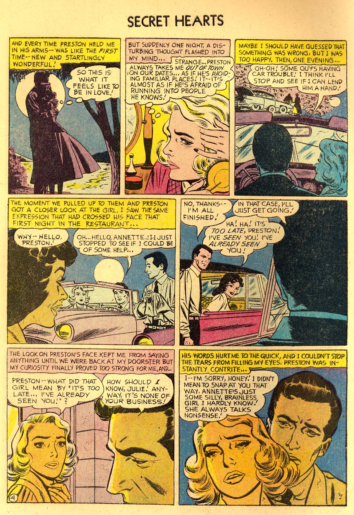 Read online Secret Hearts comic -  Issue #35 - 6