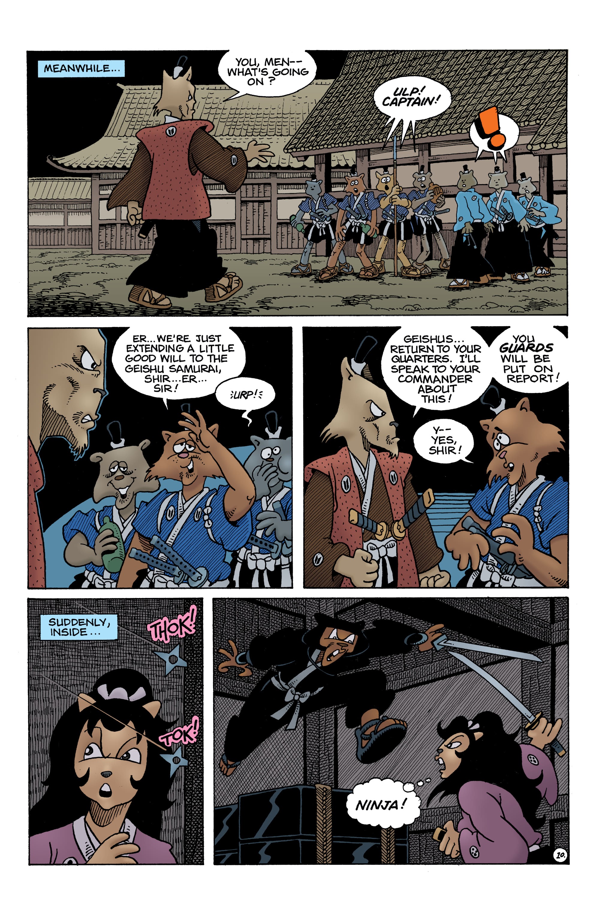 Read online Usagi Yojimbo: The Dragon Bellow Conspiracy comic -  Issue #1 - 11