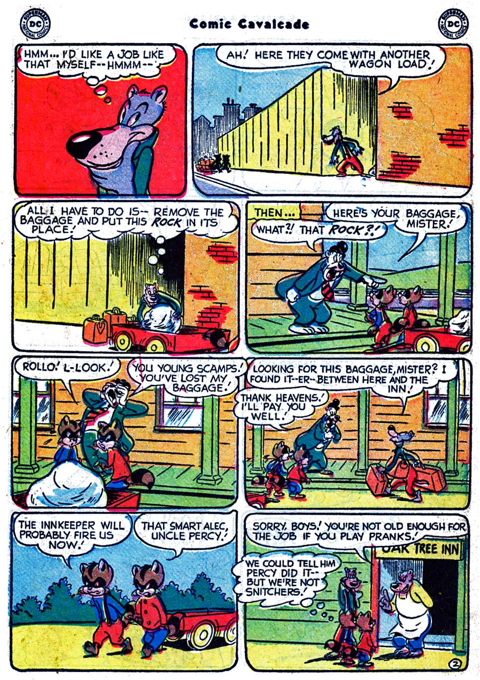 Read online Comic Cavalcade comic -  Issue #53 - 21