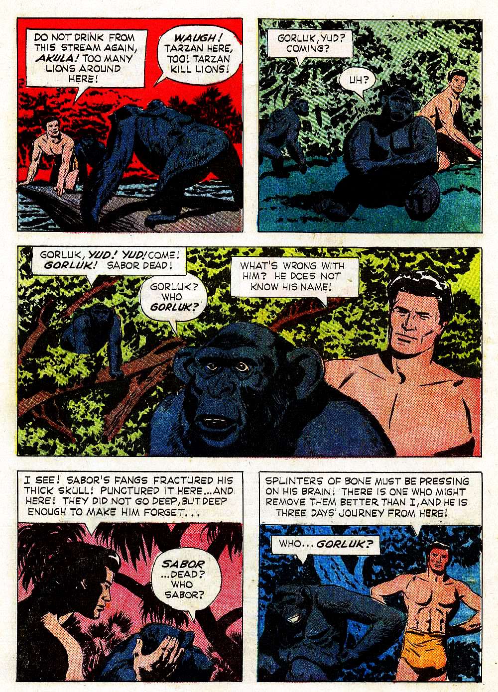 Read online Tarzan (1962) comic -  Issue #139 - 8