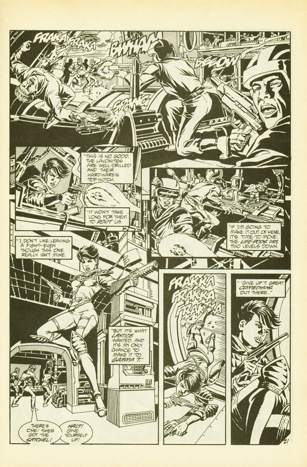 Read online Trekker comic -  Issue #4 - 22