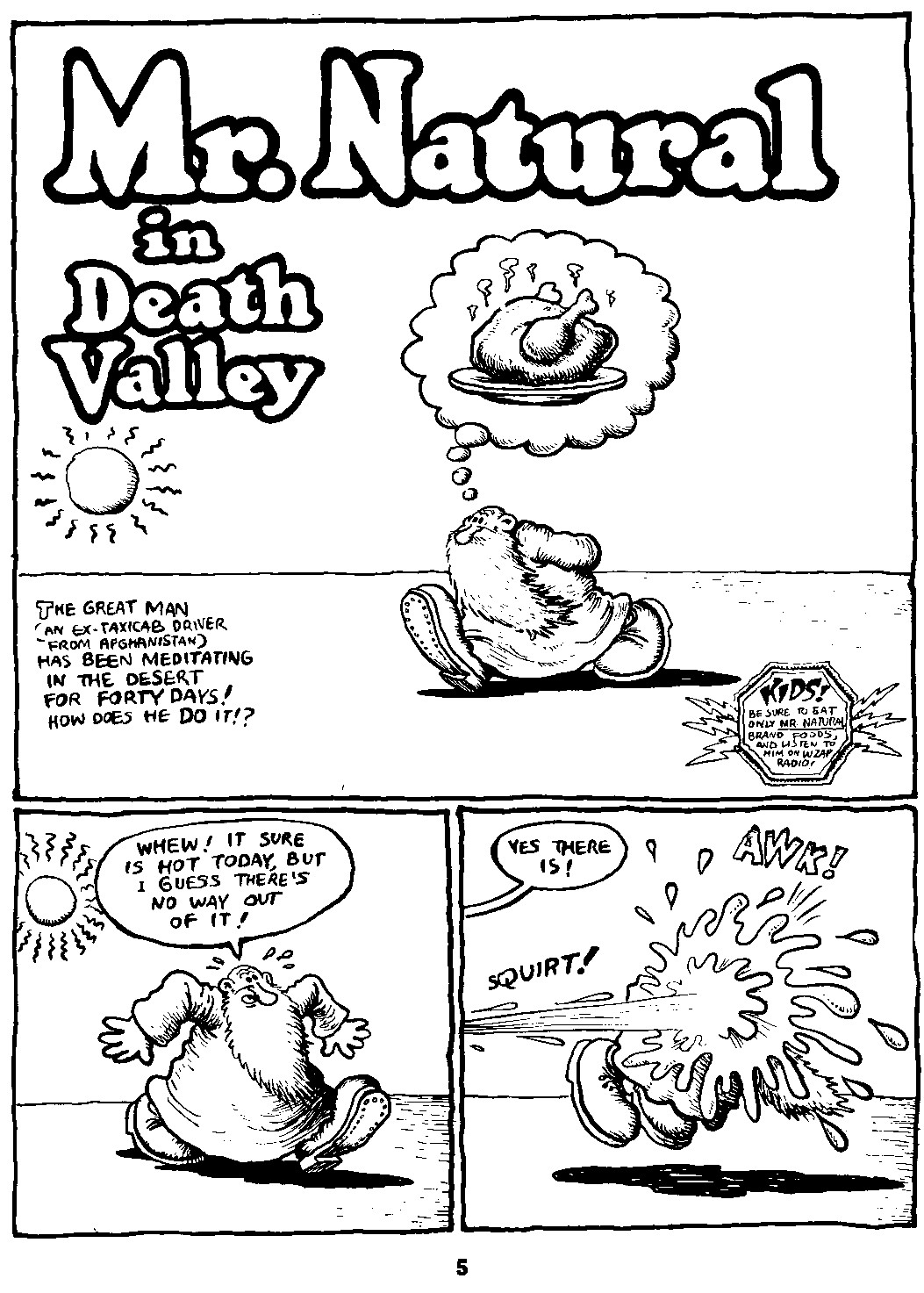 Read online Book of Mr. Natural comic -  Issue # TPB - 5