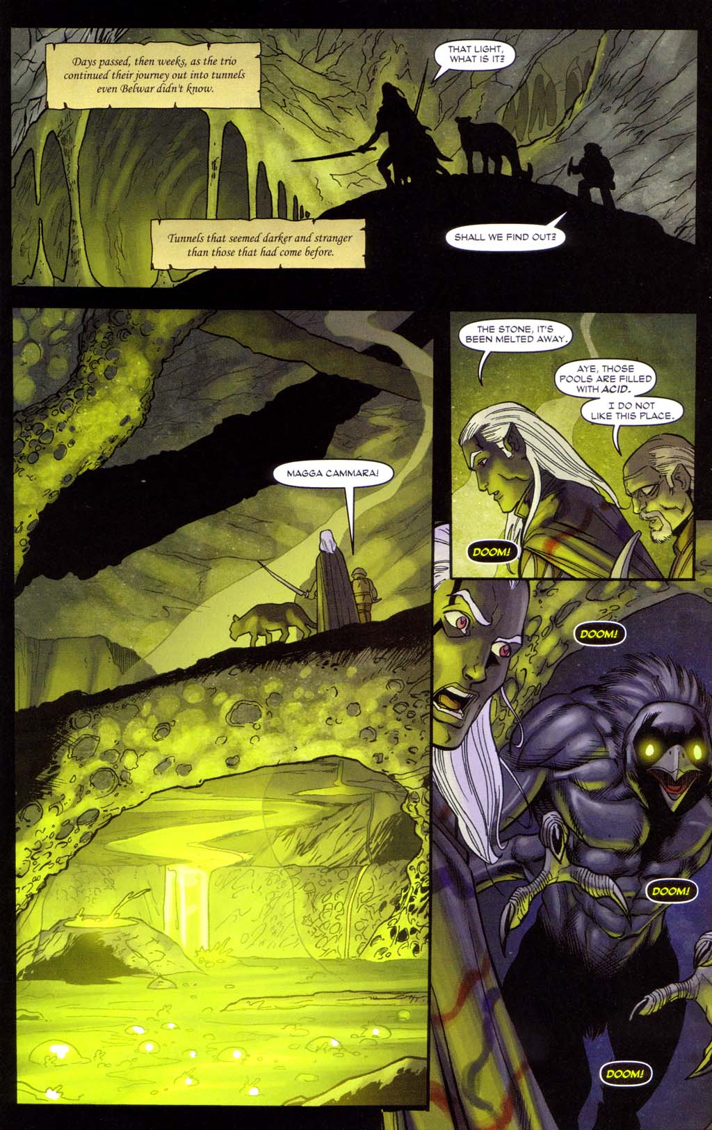 Read online Forgotten Realms: Exile comic -  Issue #2 - 23