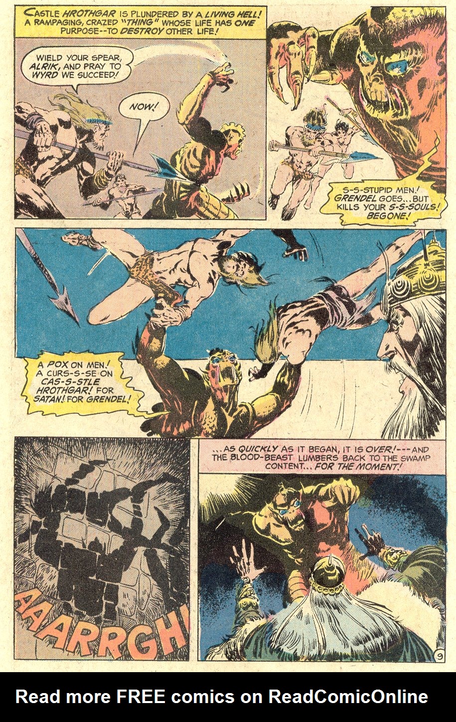 Read online Beowulf (1975) comic -  Issue #1 - 10