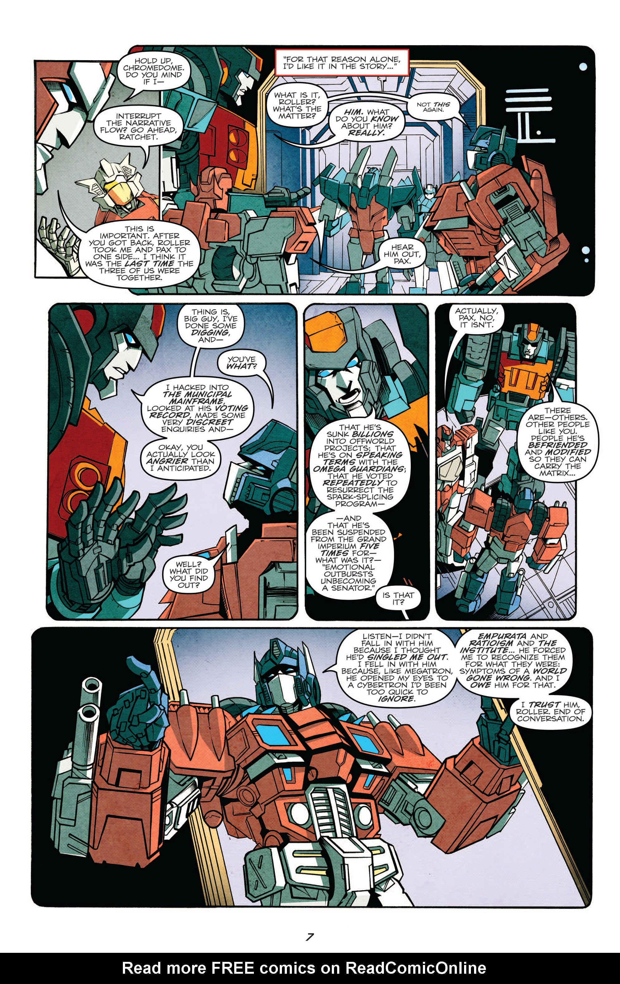Read online The Transformers: More Than Meets The Eye comic -  Issue #11 - 10