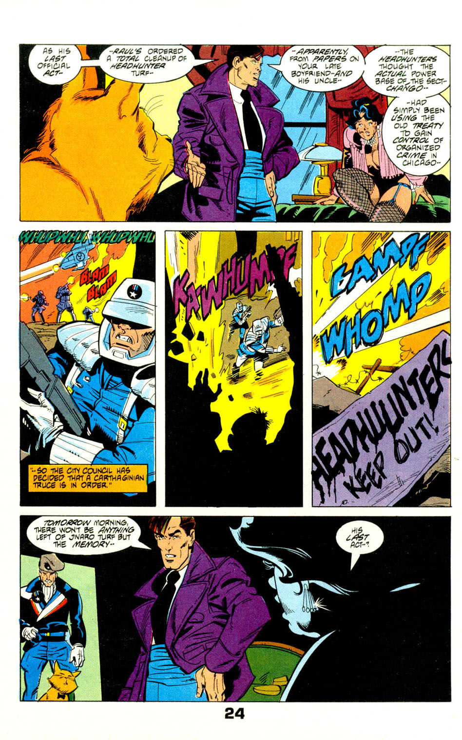 Read online American Flagg! comic -  Issue #30 - 27