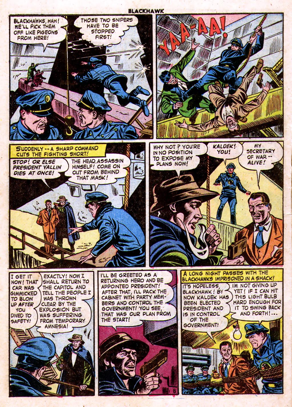 Read online Blackhawk (1957) comic -  Issue #68 - 10