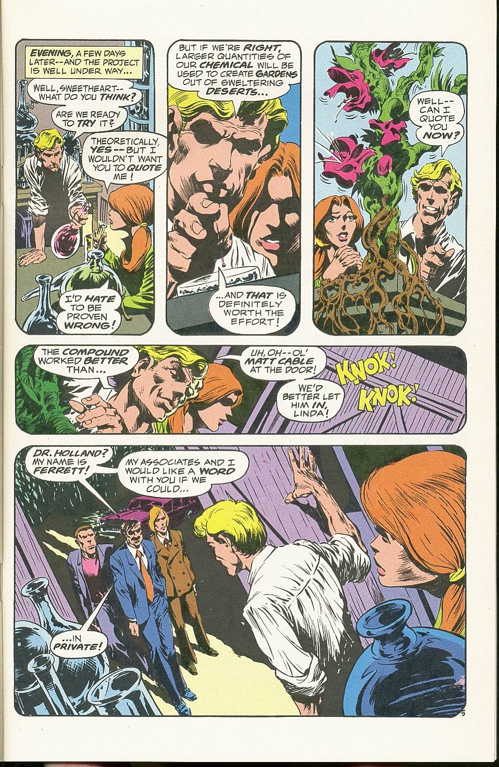 Read online Roots of the Swamp Thing comic -  Issue #1 - 7