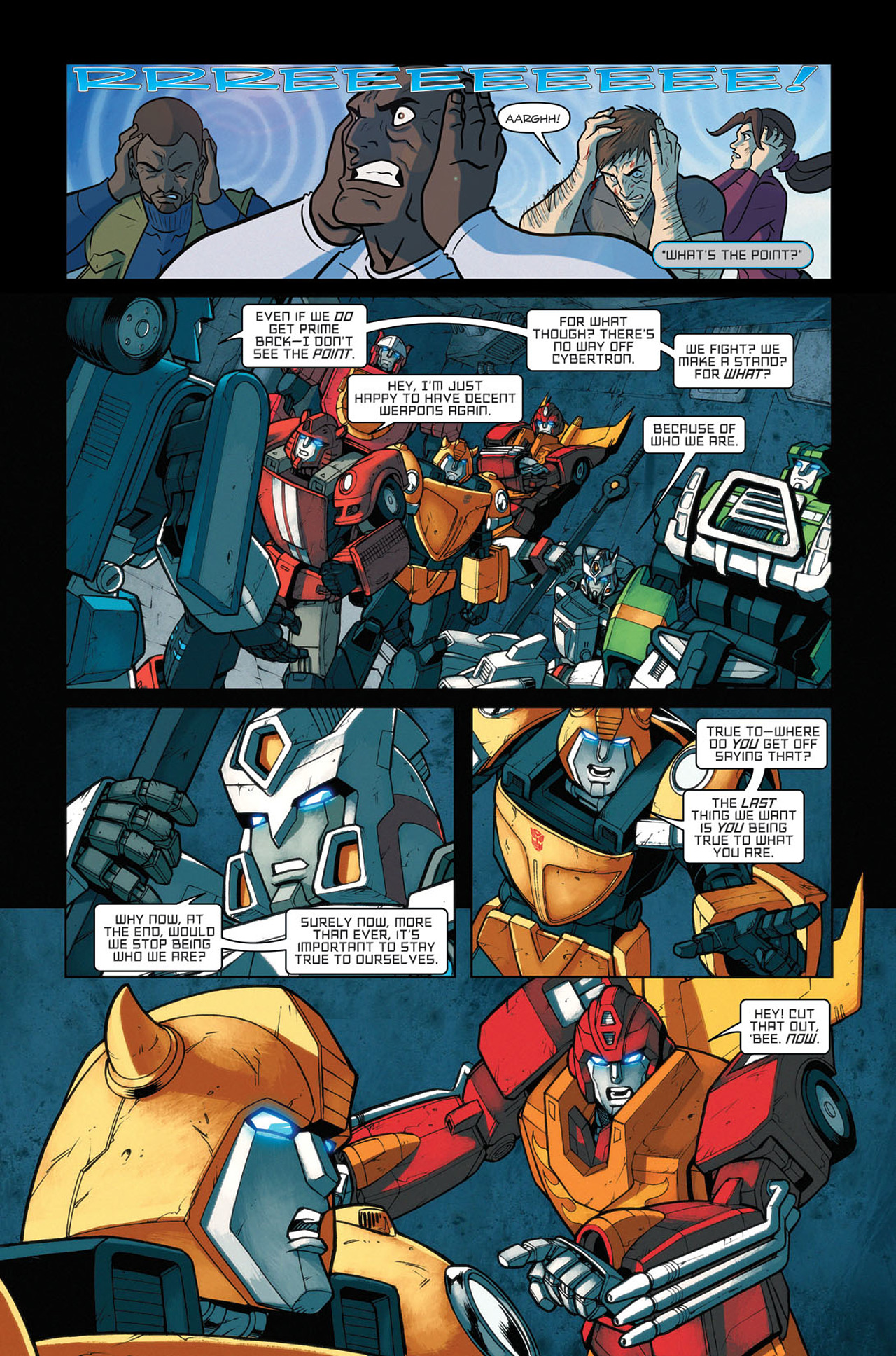 Read online The Transformers: All Hail Megatron comic -  Issue #9 - 19