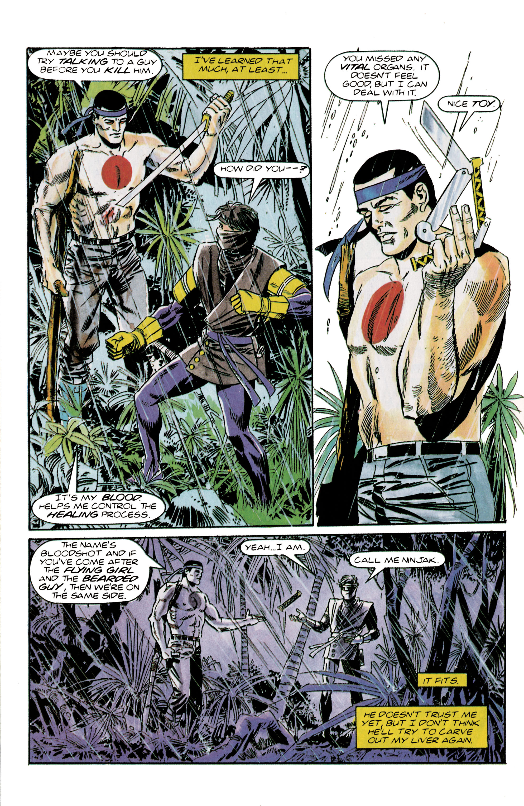 Read online Valiant Masters Bloodshot: Blood of the Machine comic -  Issue # TPB (Part 2) - 57