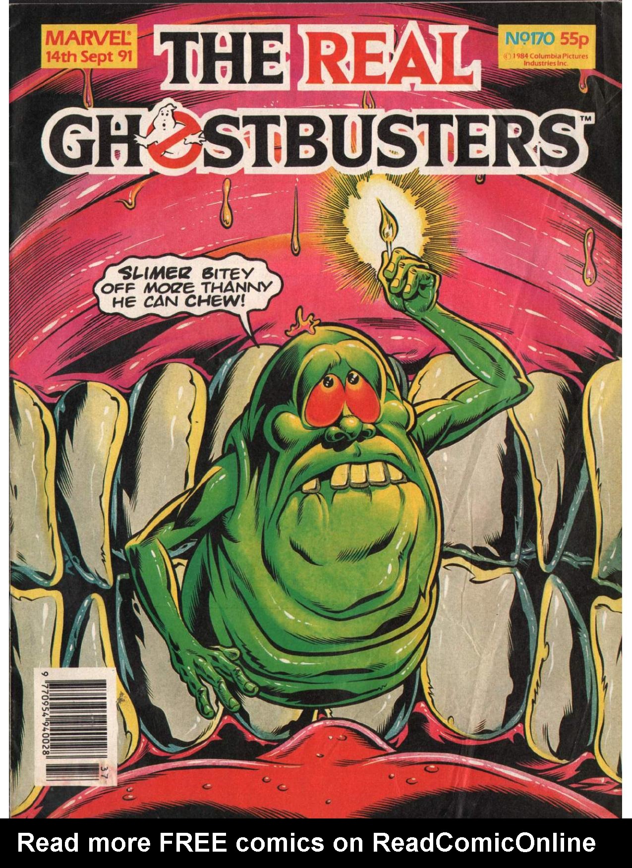 Read online The Real Ghostbusters comic -  Issue #170 - 1