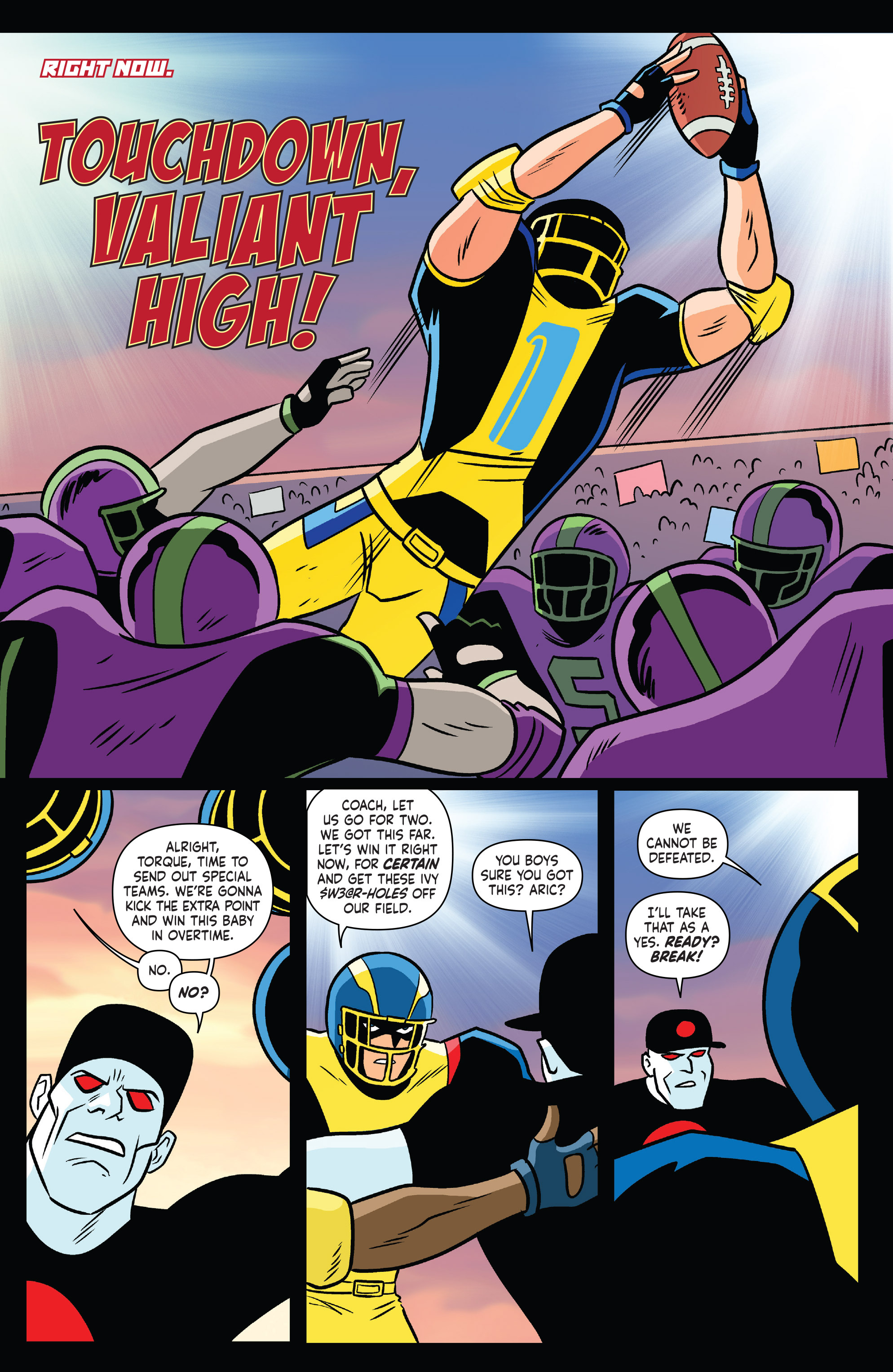 Read online Valiant High comic -  Issue #4 - 6