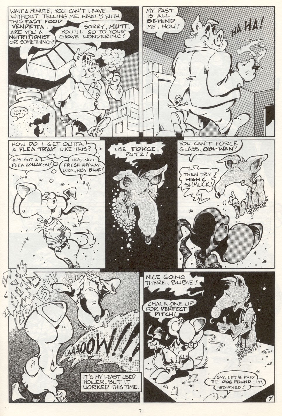 Read online Hardboiled Animal Comics comic -  Issue # Full - 10