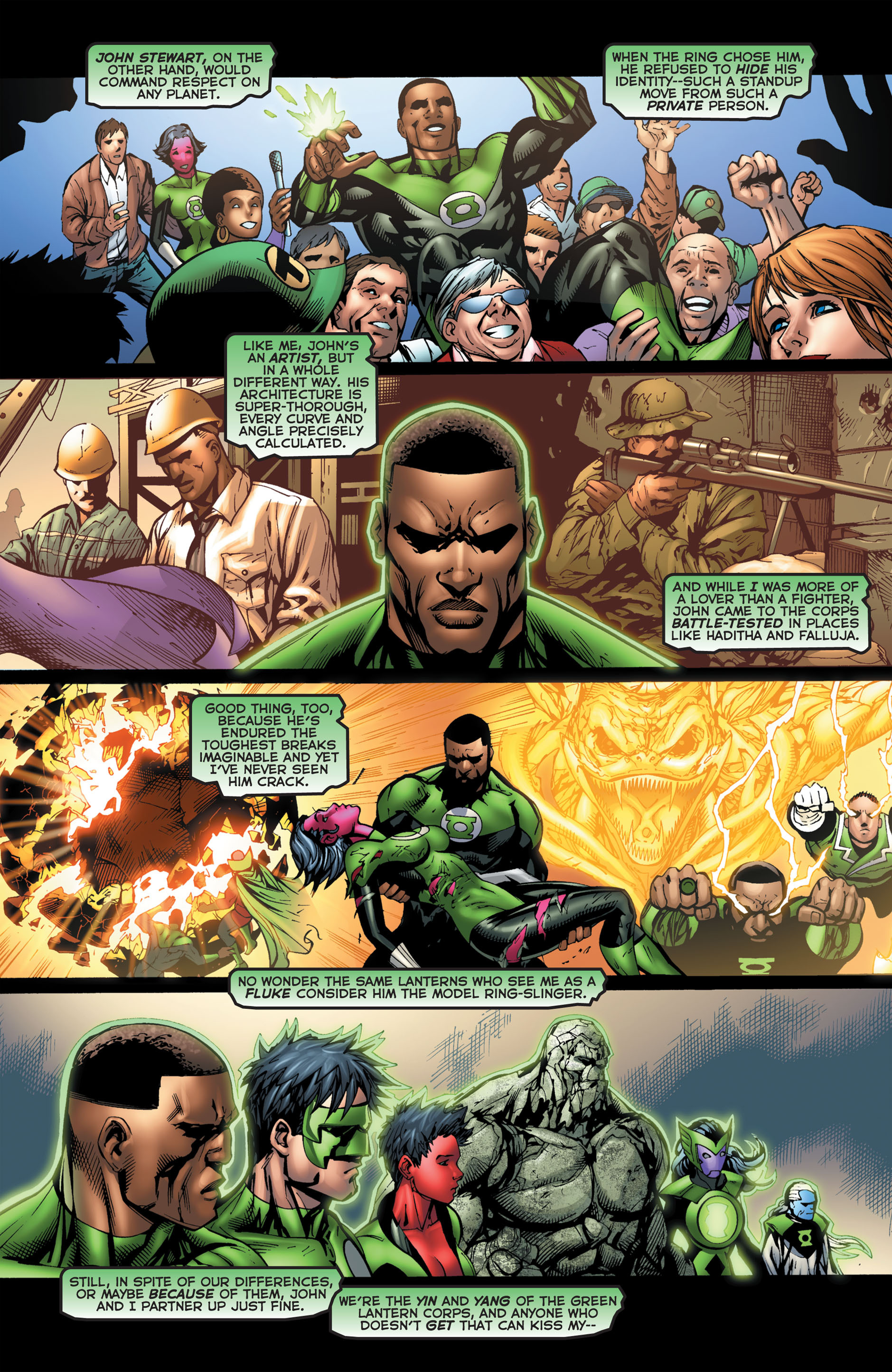 Read online Green Lantern: War of the Green Lanterns (2011) comic -  Issue # TPB - 52