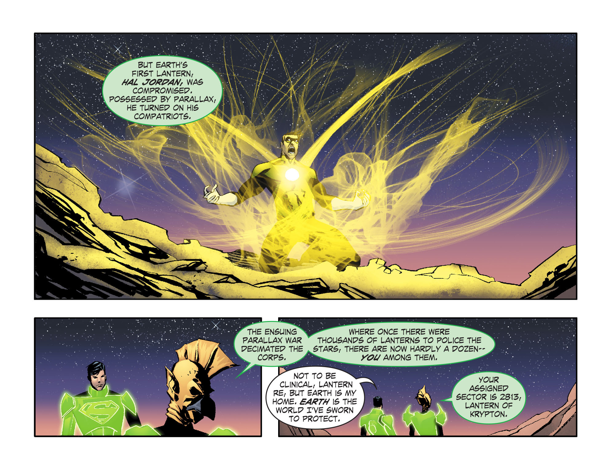 Read online Smallville: Lantern [I] comic -  Issue #3 - 15