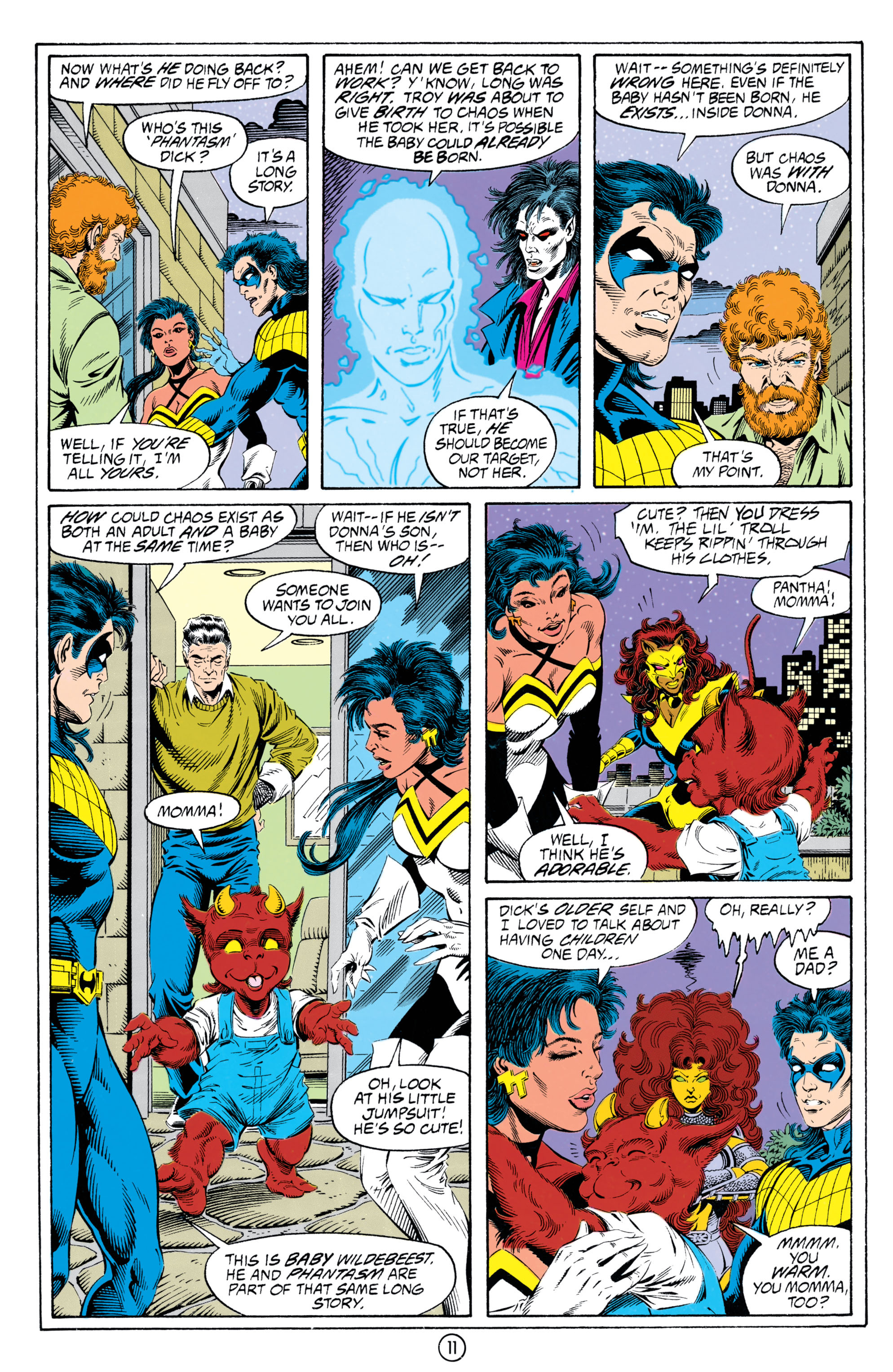 Read online The New Titans (1988) comic -  Issue #91 - 12