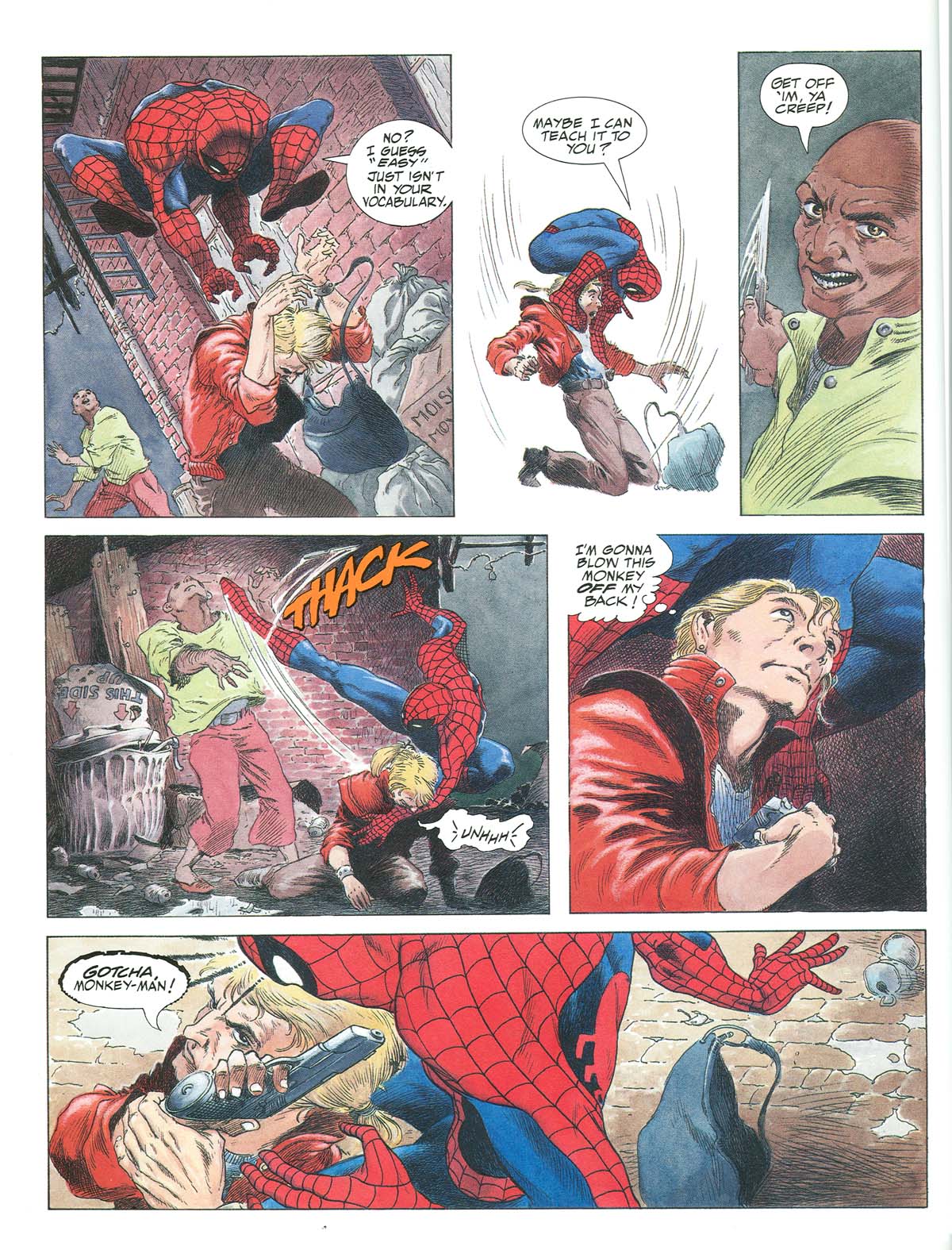 Read online Marvel Graphic Novel comic -  Issue #63 - Spider-Man - Spirits of the Earth - 9