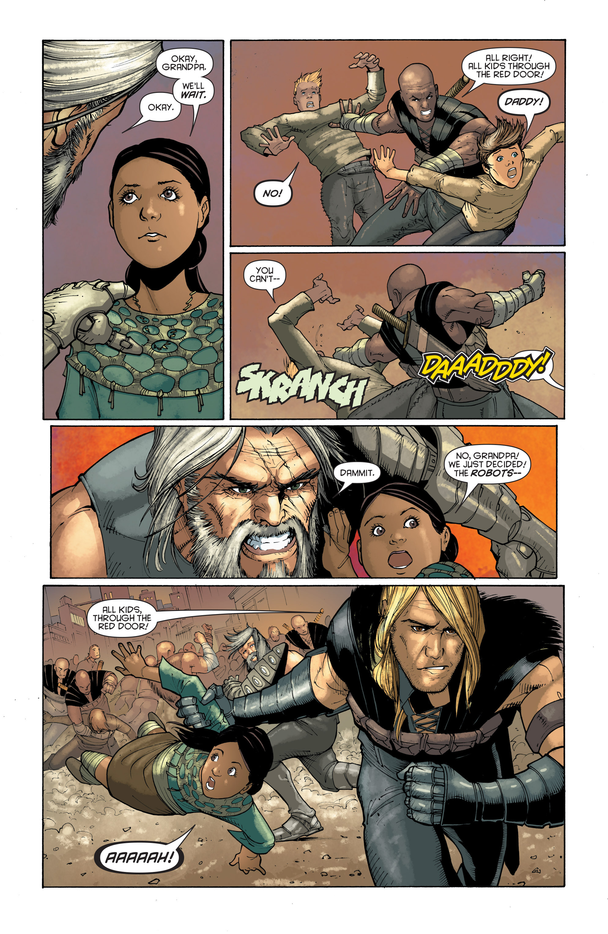 Read online Eternal Warrior comic -  Issue #6 - 7