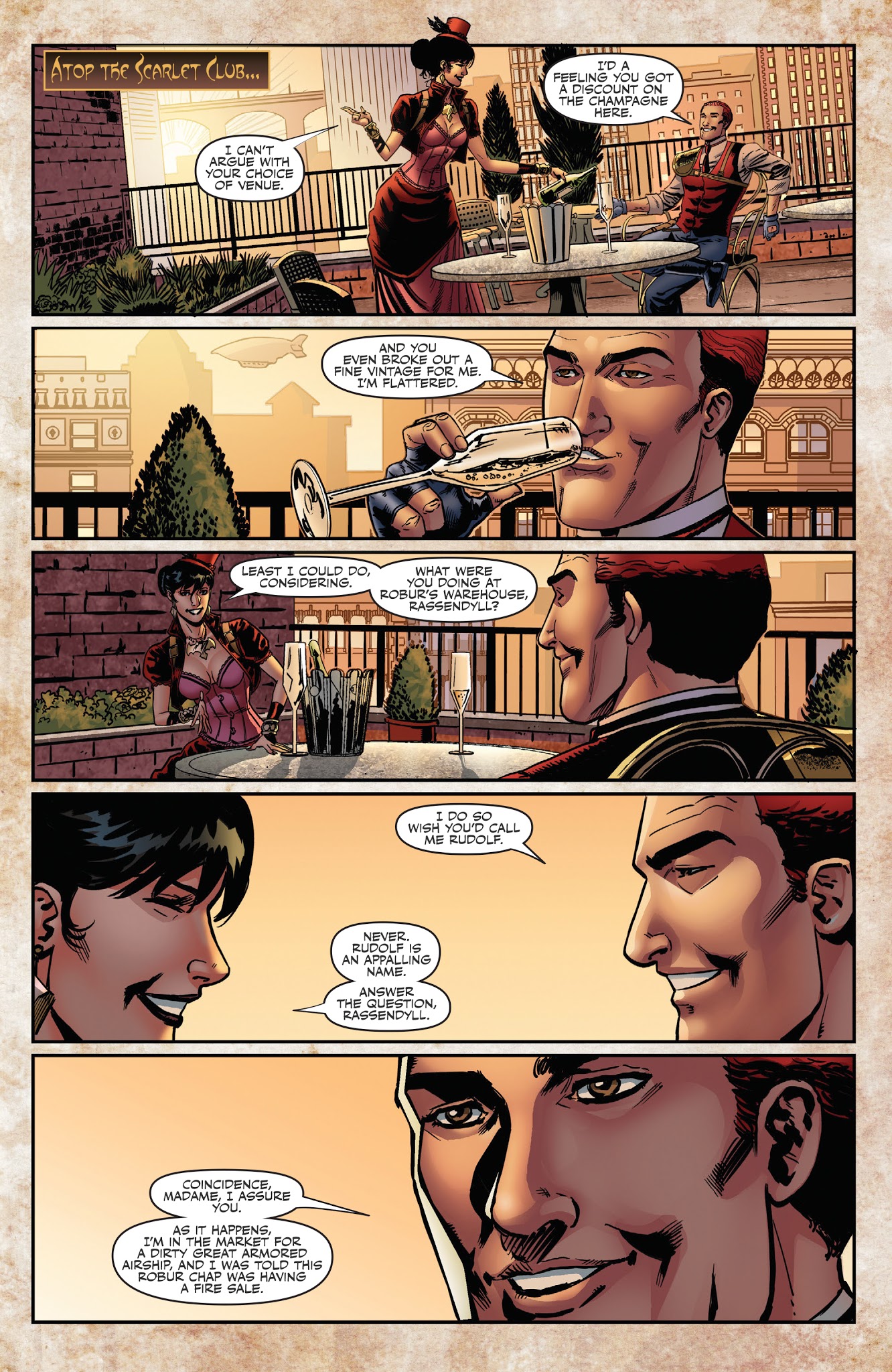 Read online Legenderry: Vampirella comic -  Issue # _TPB - 53