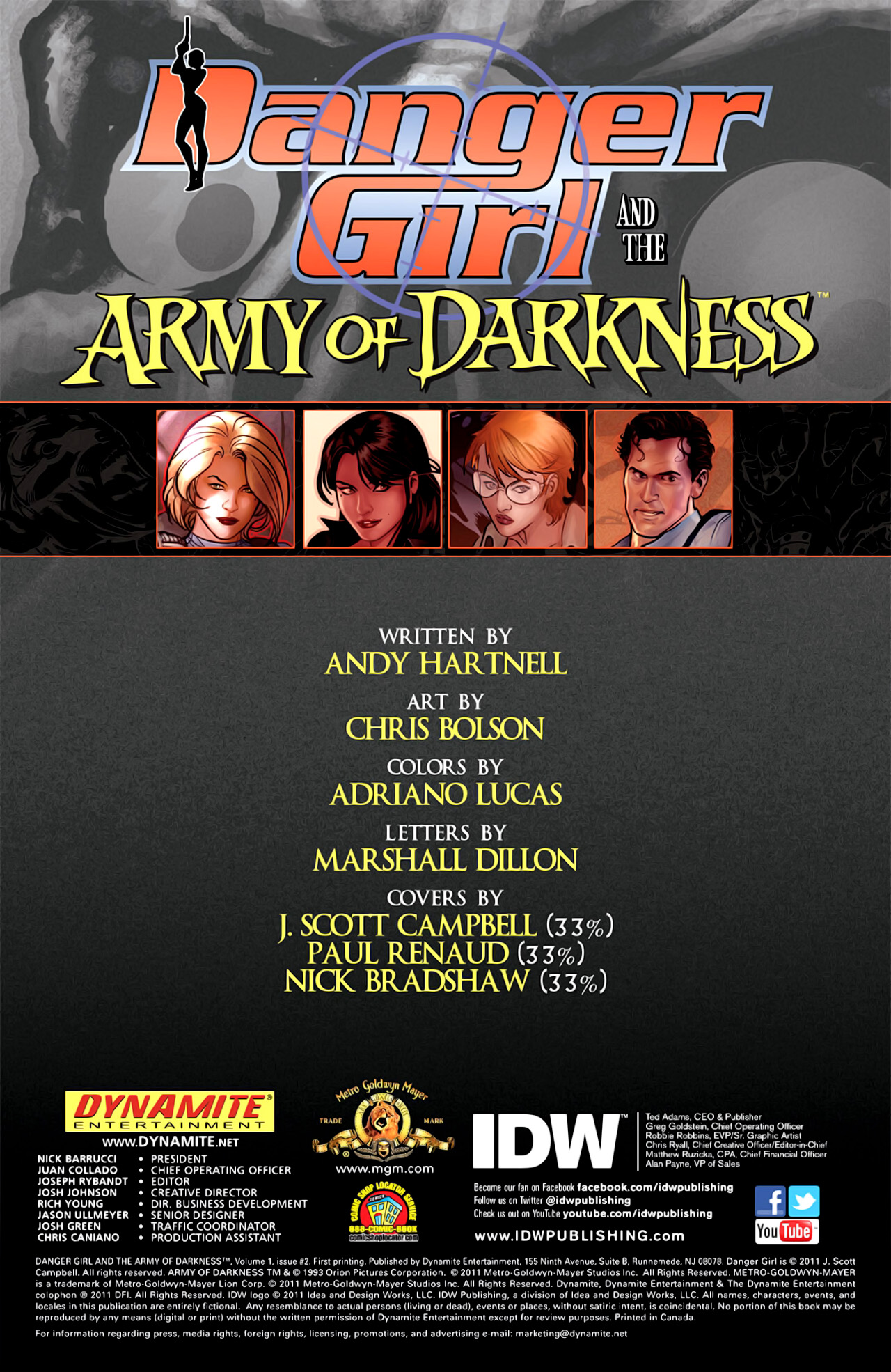 Read online Danger Girl and the Army of Darkness comic -  Issue #2 - 2