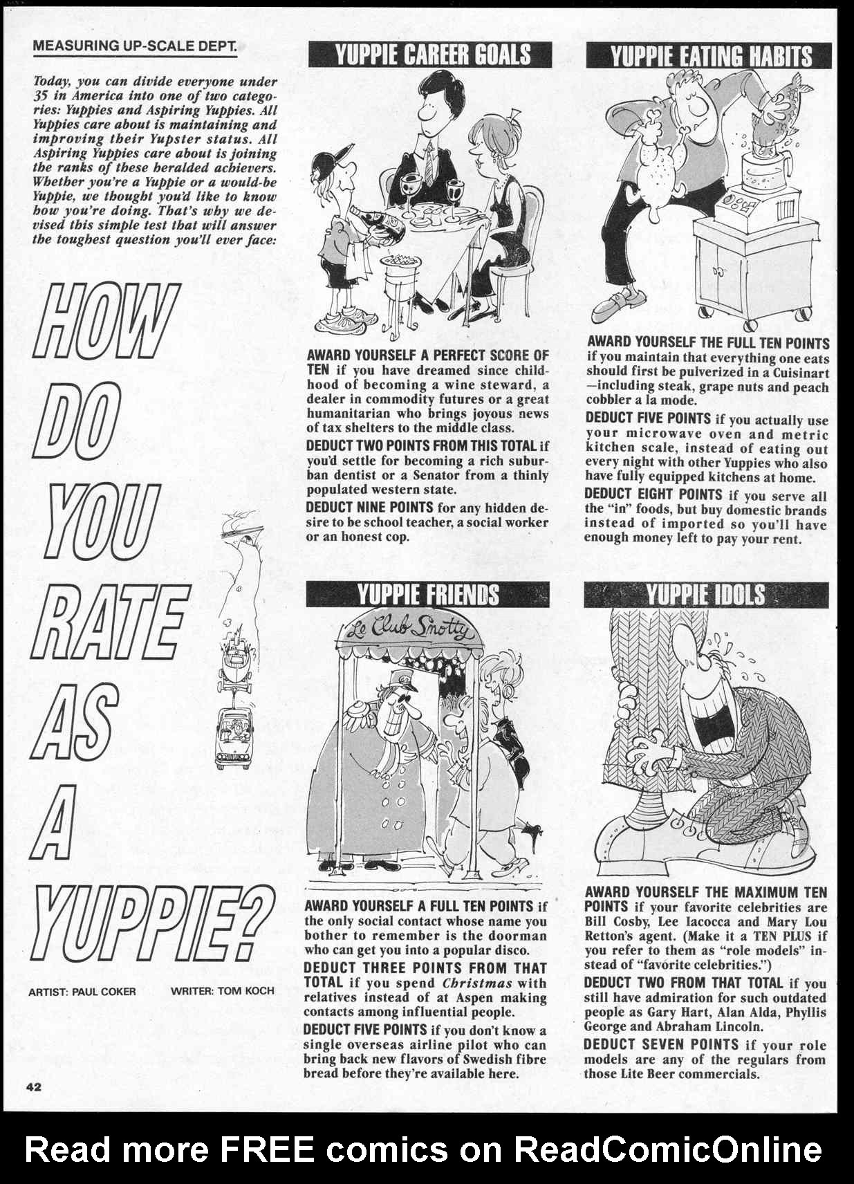 Read online MAD comic -  Issue #269 - 44