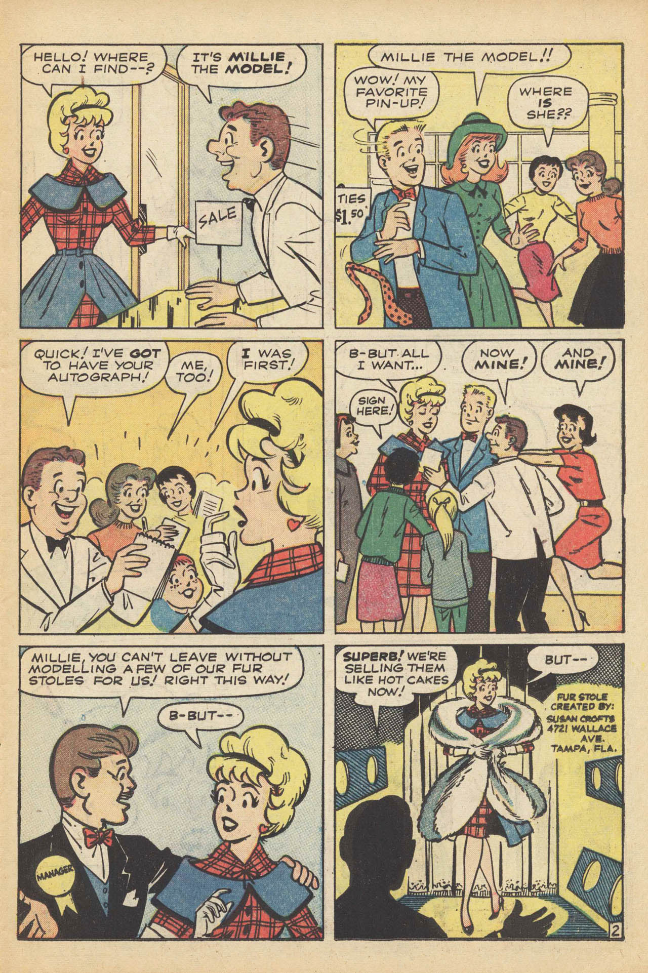 Read online Millie the Model comic -  Issue #103 - 11