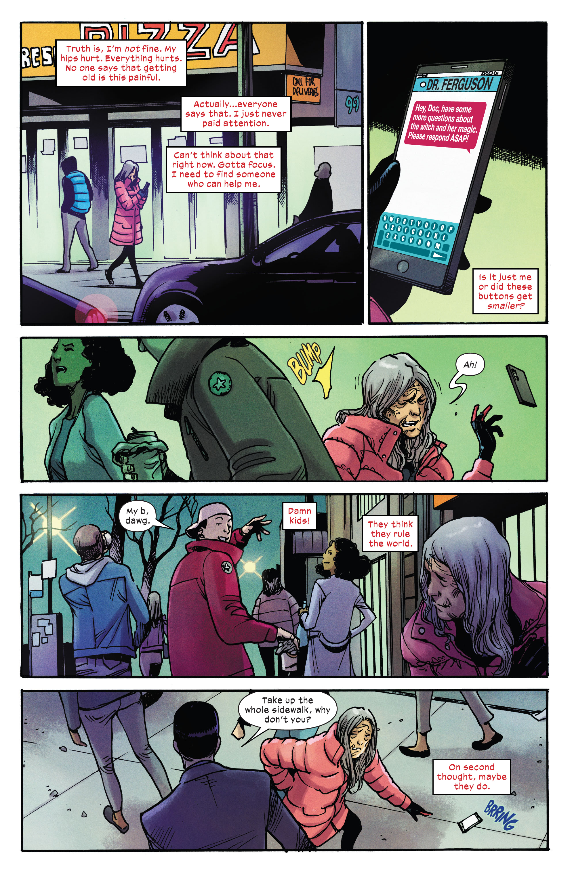 Read online Silk (2022) comic -  Issue #4 - 8