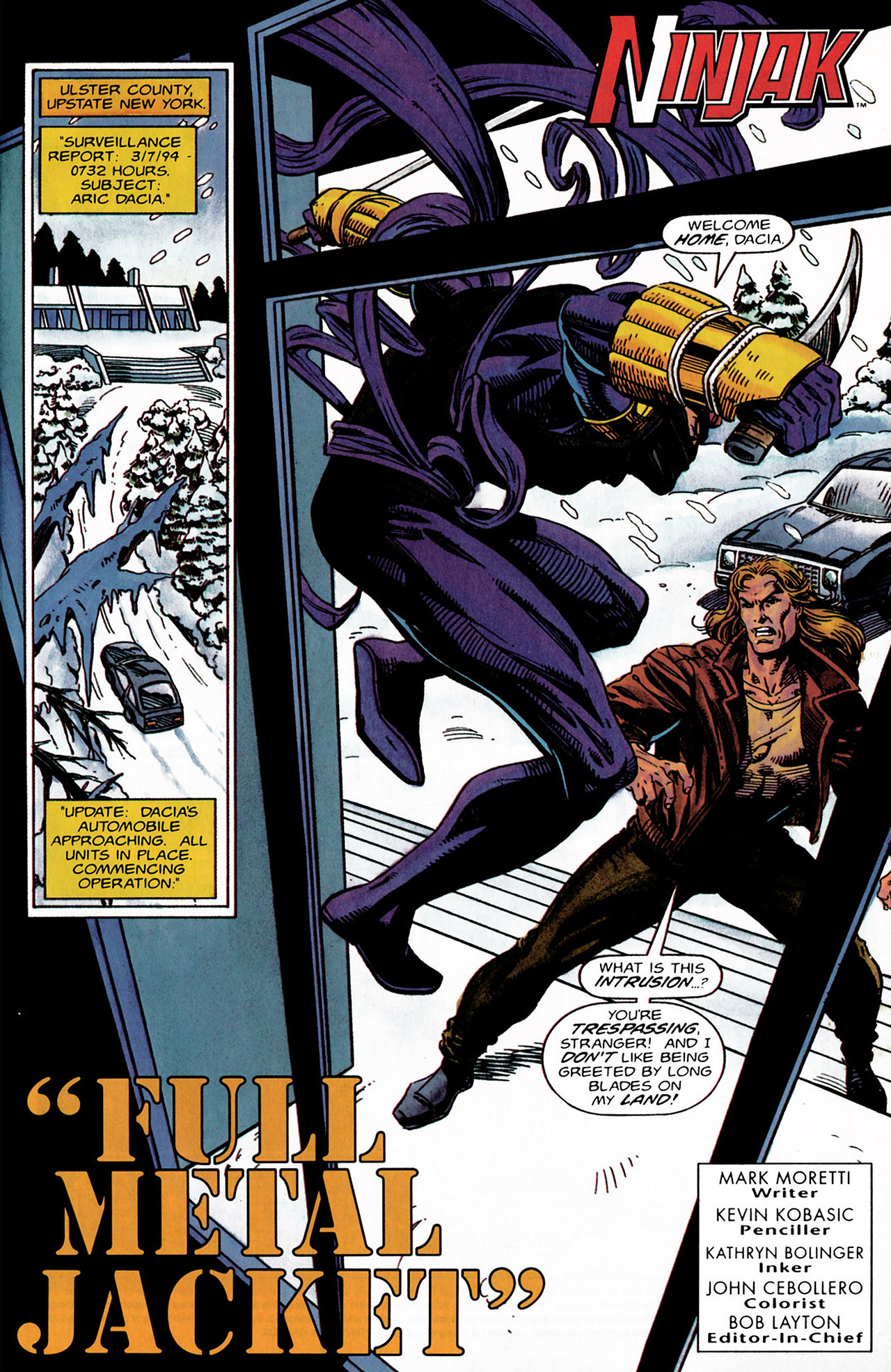 Read online Ninjak (1994) comic -  Issue #5 - 2