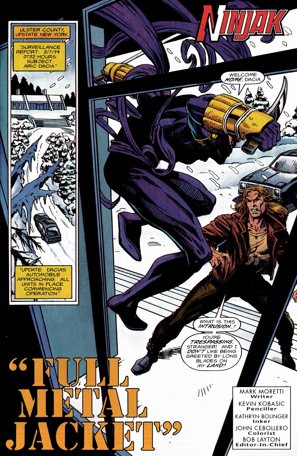 Ninjak (1994) issue 5 - Page 2