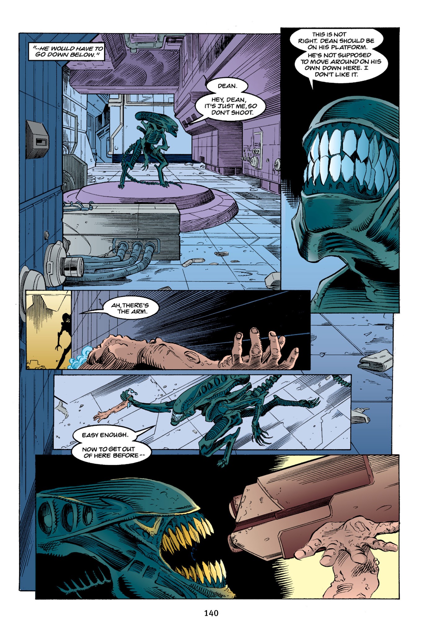 Read online Aliens Omnibus comic -  Issue # TPB 4 - 140
