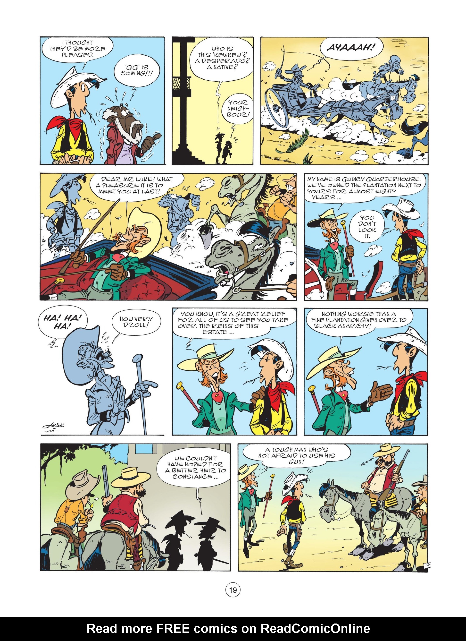 Read online A Lucky Luke Adventure comic -  Issue #77 - 21