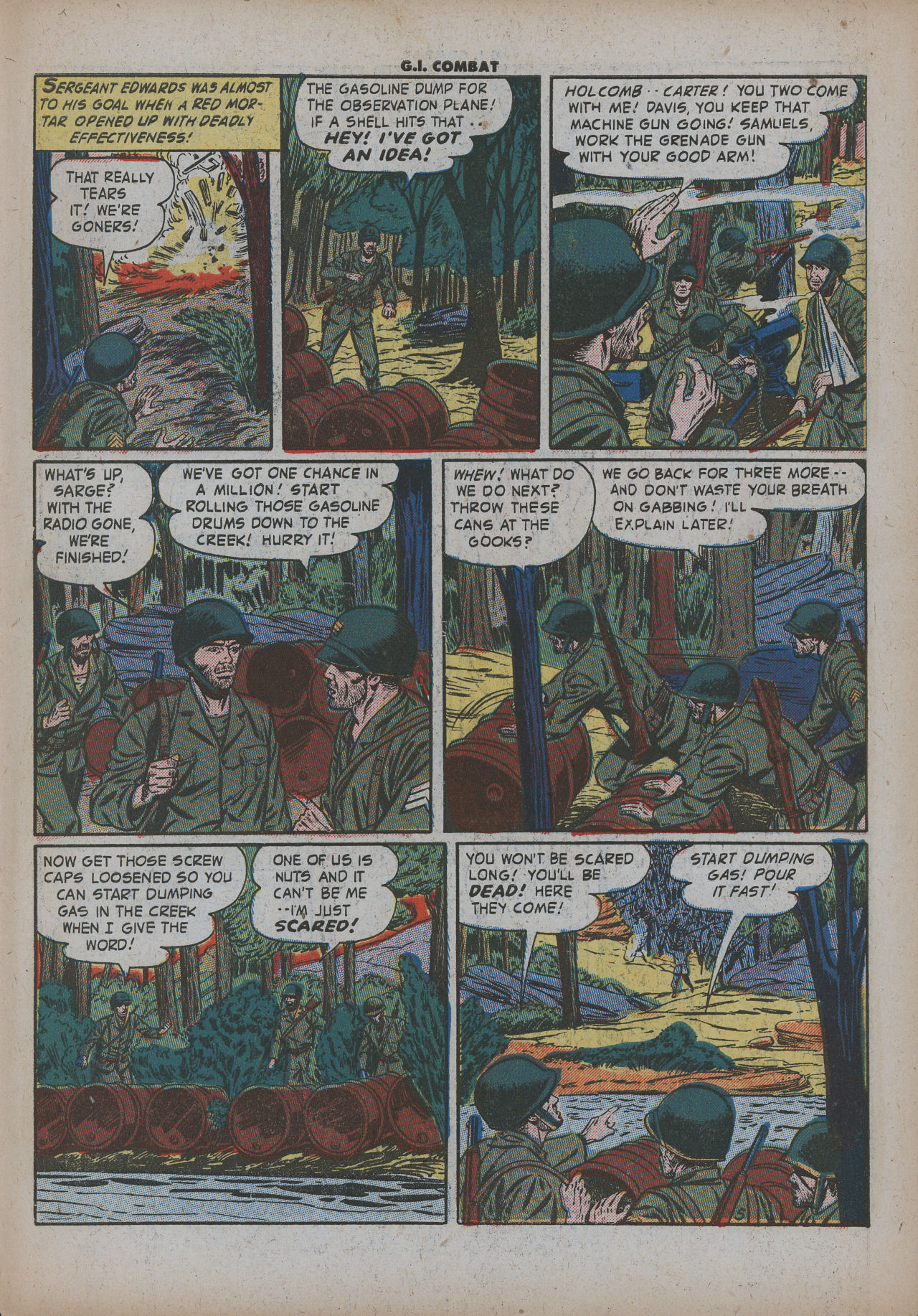 Read online G.I. Combat (1952) comic -  Issue #8 - 32