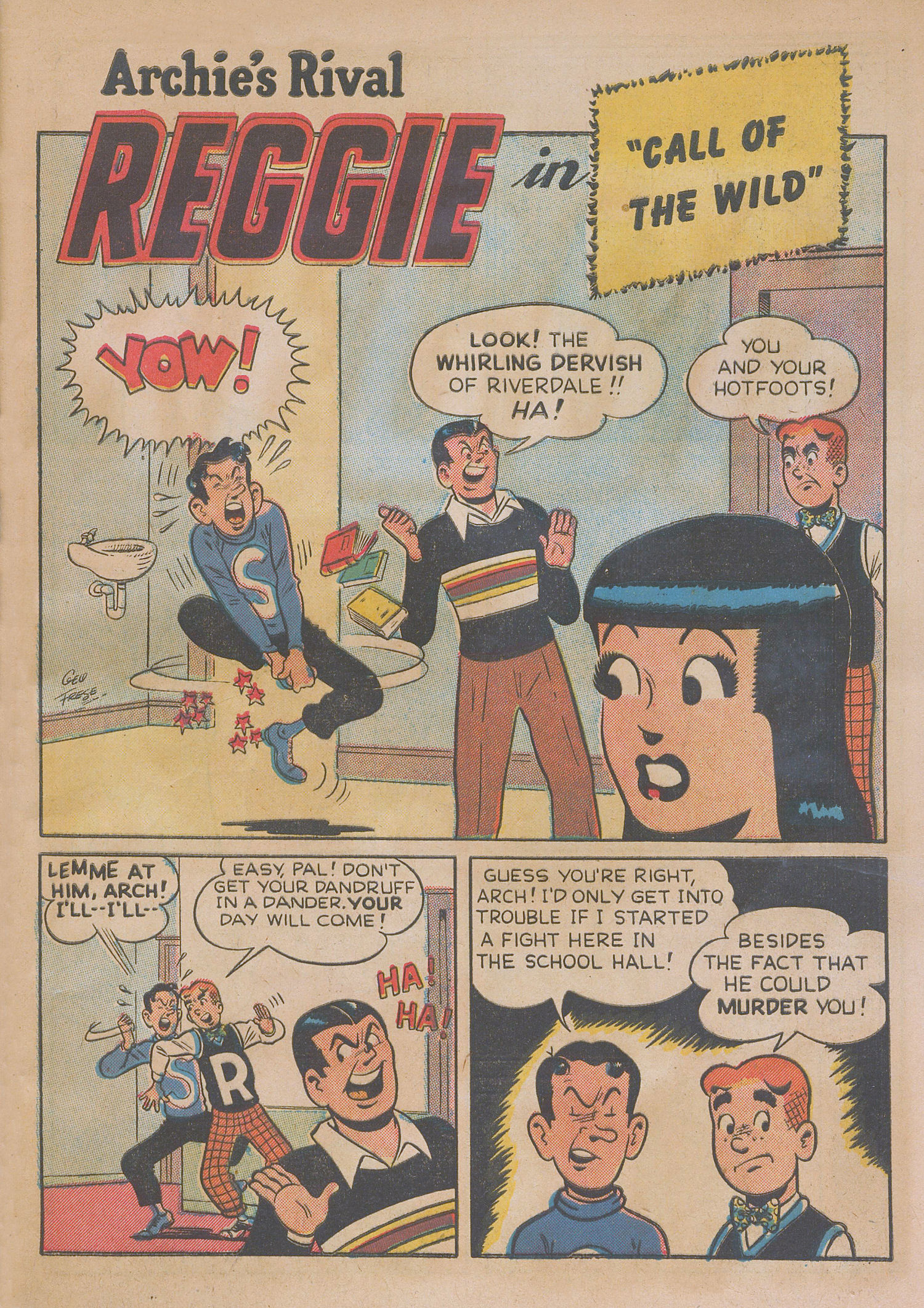 Read online Archie's Rival Reggie comic -  Issue #3 - 3