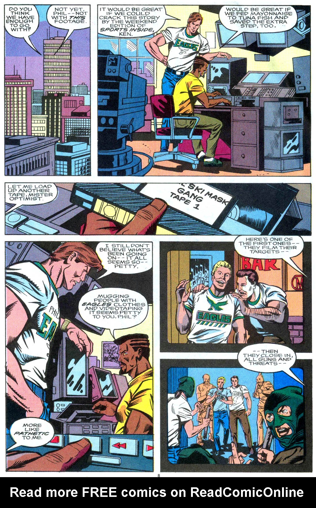 Read online NFL SuperPro comic -  Issue #3 - 7