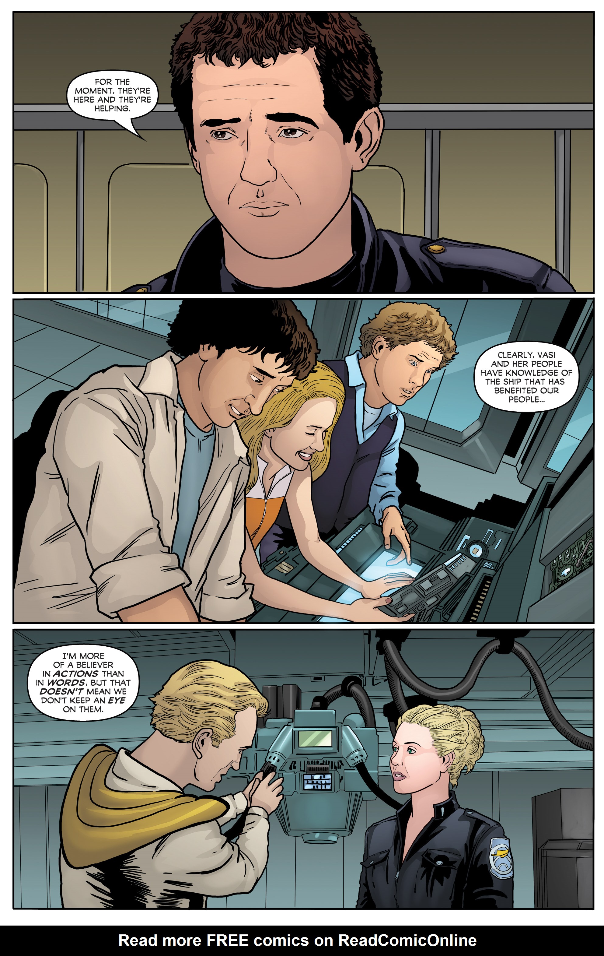Read online Stargate Universe comic -  Issue #6 - 13