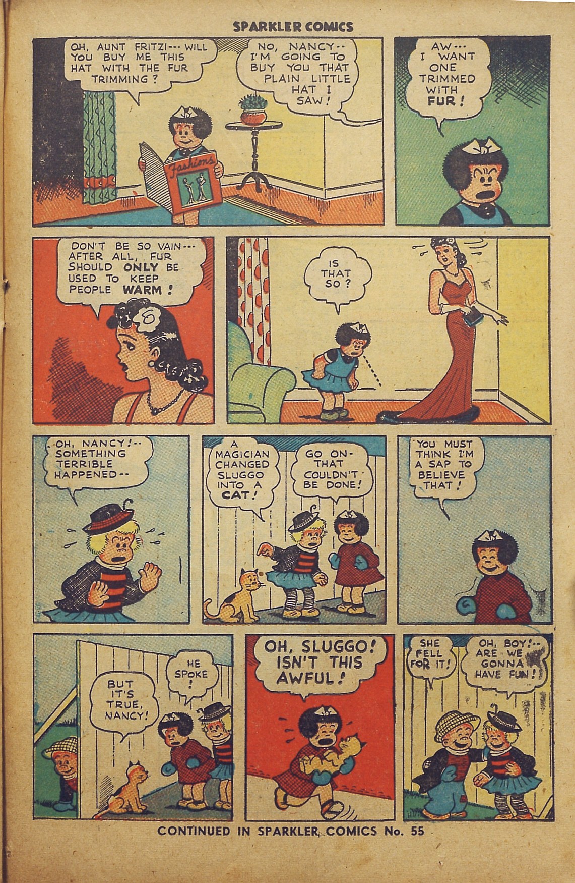 Read online Sparkler Comics comic -  Issue #54 - 33