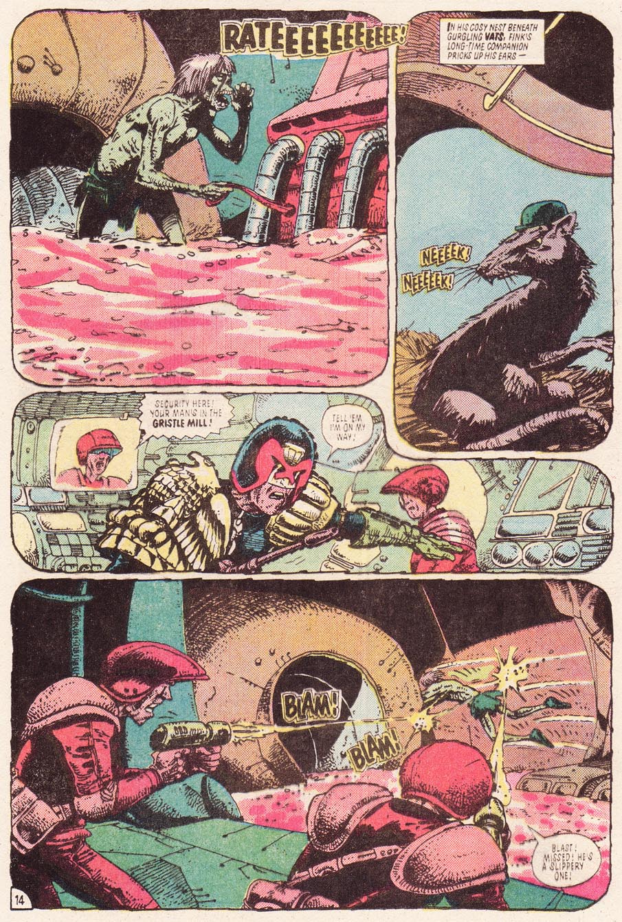 Read online Judge Dredd (1983) comic -  Issue #31 - 16
