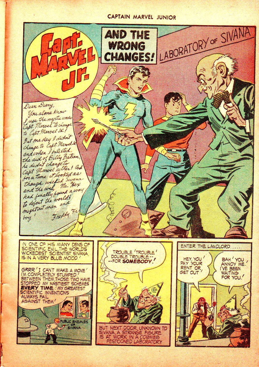 Read online Captain Marvel, Jr. comic -  Issue #16 - 41